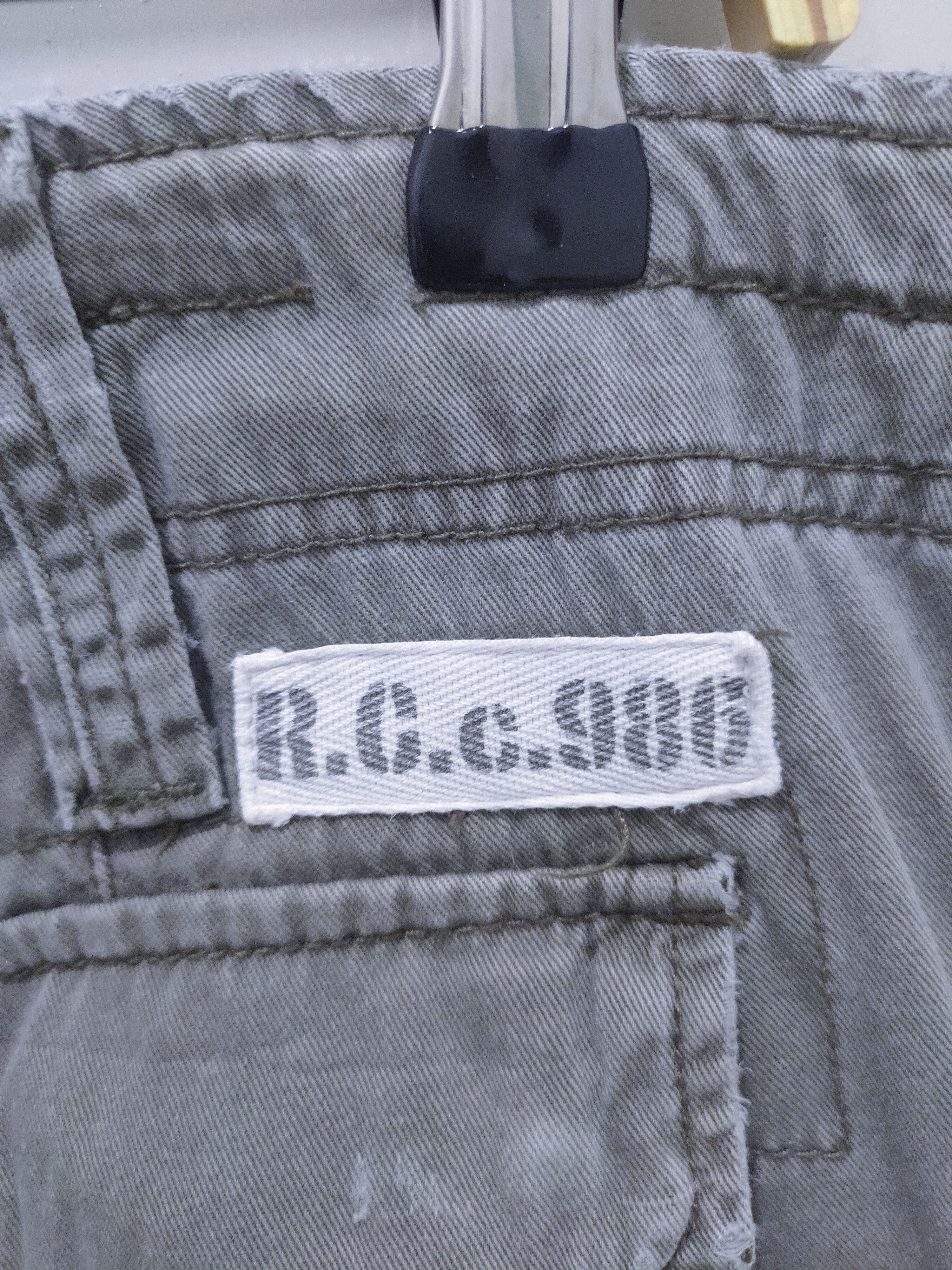 Japanese Brand REAL CRUSH CLOTHING R.C.C 1986 Tactical Utility Cargo Pants Size US 34 / EU 50 - 16 Thumbnail