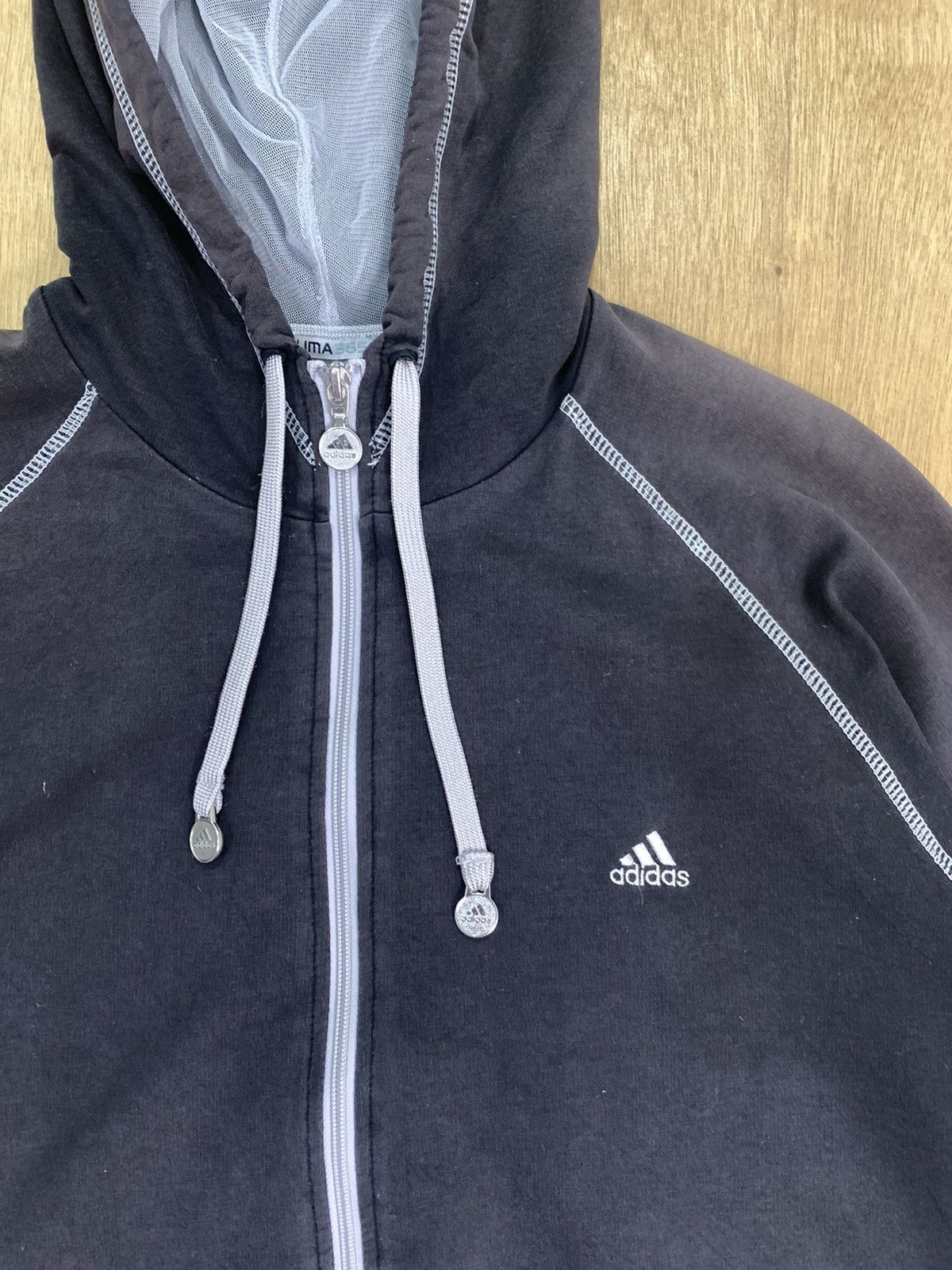 Adidas × OVER THE STRiPES ADIDAS Striped SunFade Embroidery Logo Zipper Hoodie Jacket Size US M / EU 48-50 / 2 - 8 Thumbnail