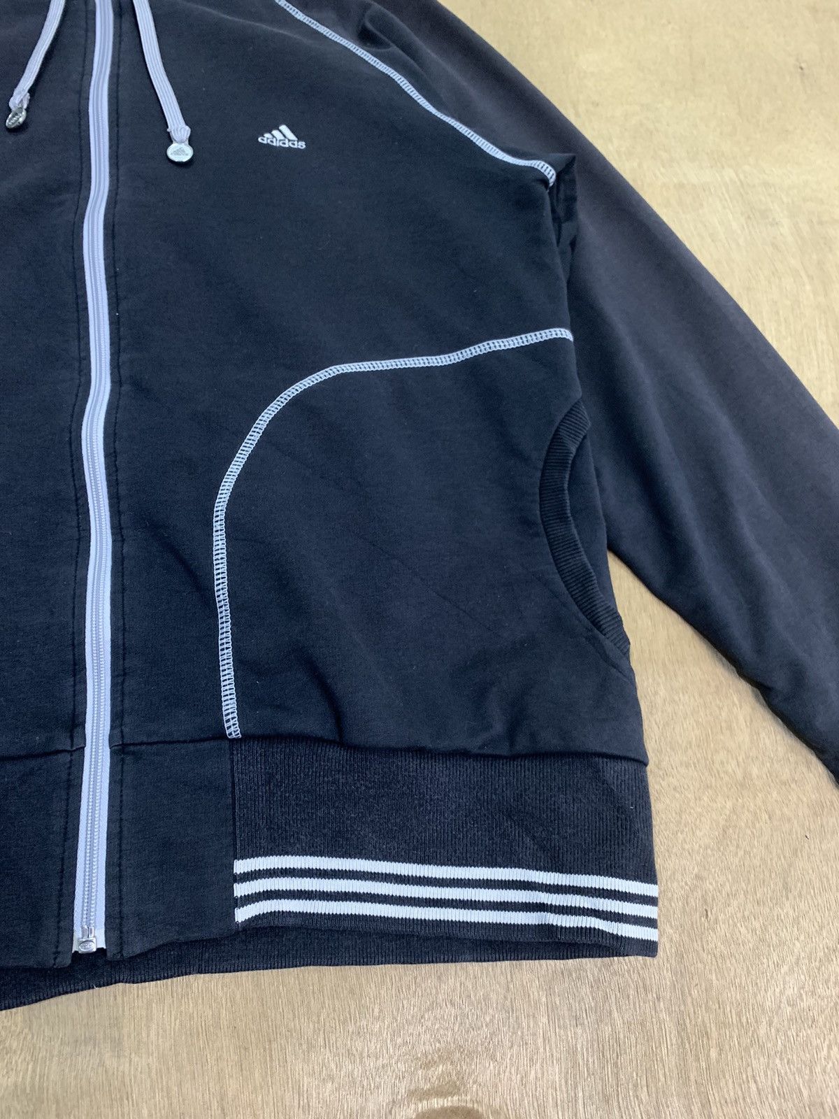 Adidas × OVER THE STRiPES ADIDAS Striped SunFade Embroidery Logo Zipper Hoodie Jacket Size US M / EU 48-50 / 2 - 10 Thumbnail