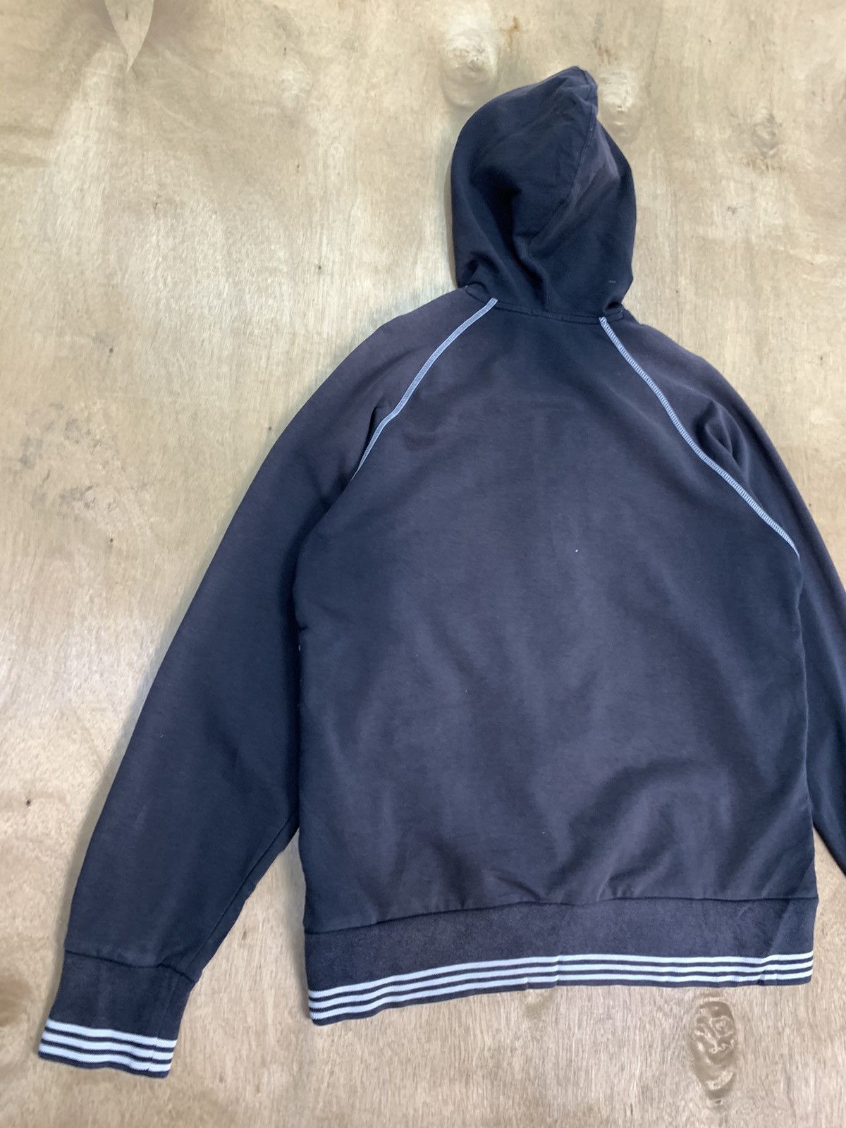 Adidas × OVER THE STRiPES ADIDAS Striped SunFade Embroidery Logo Zipper Hoodie Jacket Size US M / EU 48-50 / 2 - 19 Thumbnail