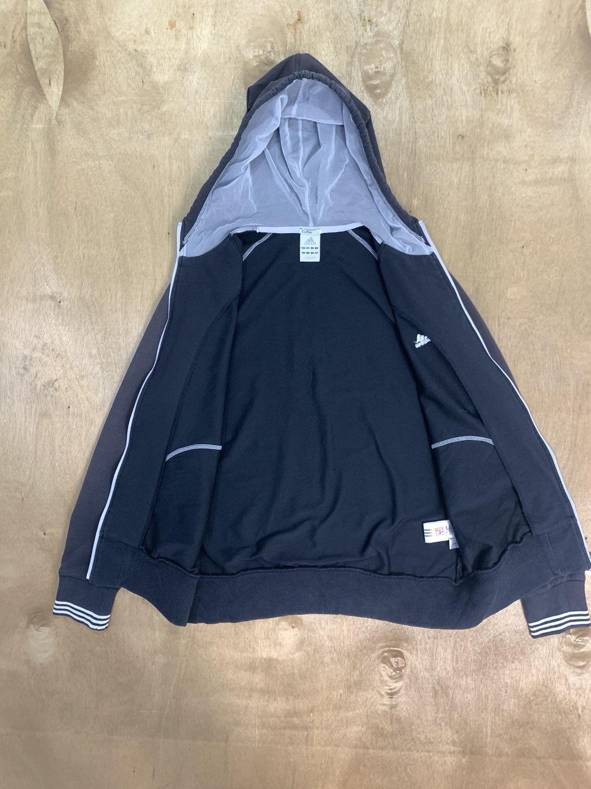Adidas × OVER THE STRiPES ADIDAS Striped SunFade Embroidery Logo Zipper Hoodie Jacket Size US M / EU 48-50 / 2 - 22 Thumbnail
