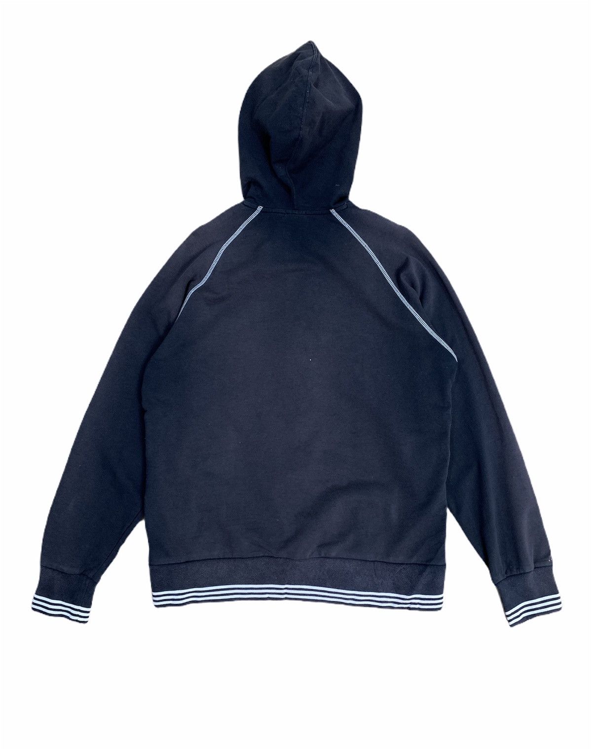 Adidas × OVER THE STRiPES ADIDAS Striped SunFade Embroidery Logo Zipper Hoodie Jacket Size US M / EU 48-50 / 2 - 2 Thumbnail
