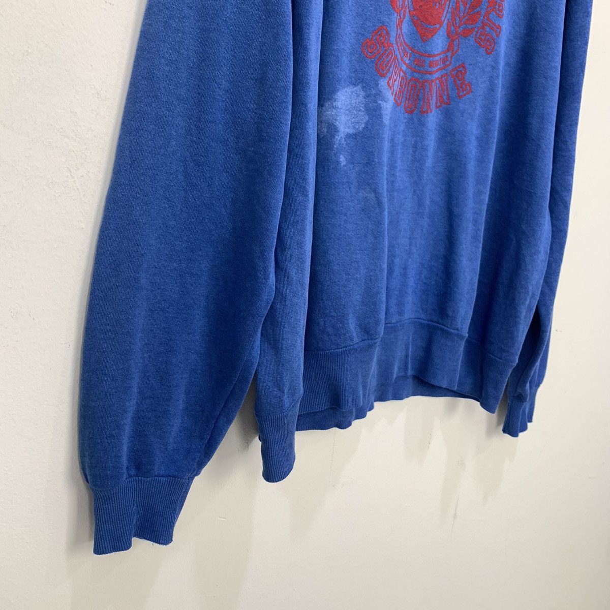 Jerzees Vintage 80s UNIVERSITE DE PARIS SORBONNE Jerzees Sweatshirt Size US L / EU 52-54 / 3 - 6 Thumbnail