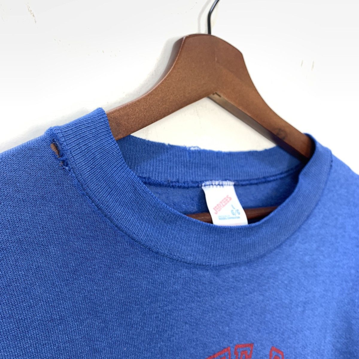 Jerzees Vintage 80s UNIVERSITE DE PARIS SORBONNE Jerzees Sweatshirt Size US L / EU 52-54 / 3 - 12 Thumbnail