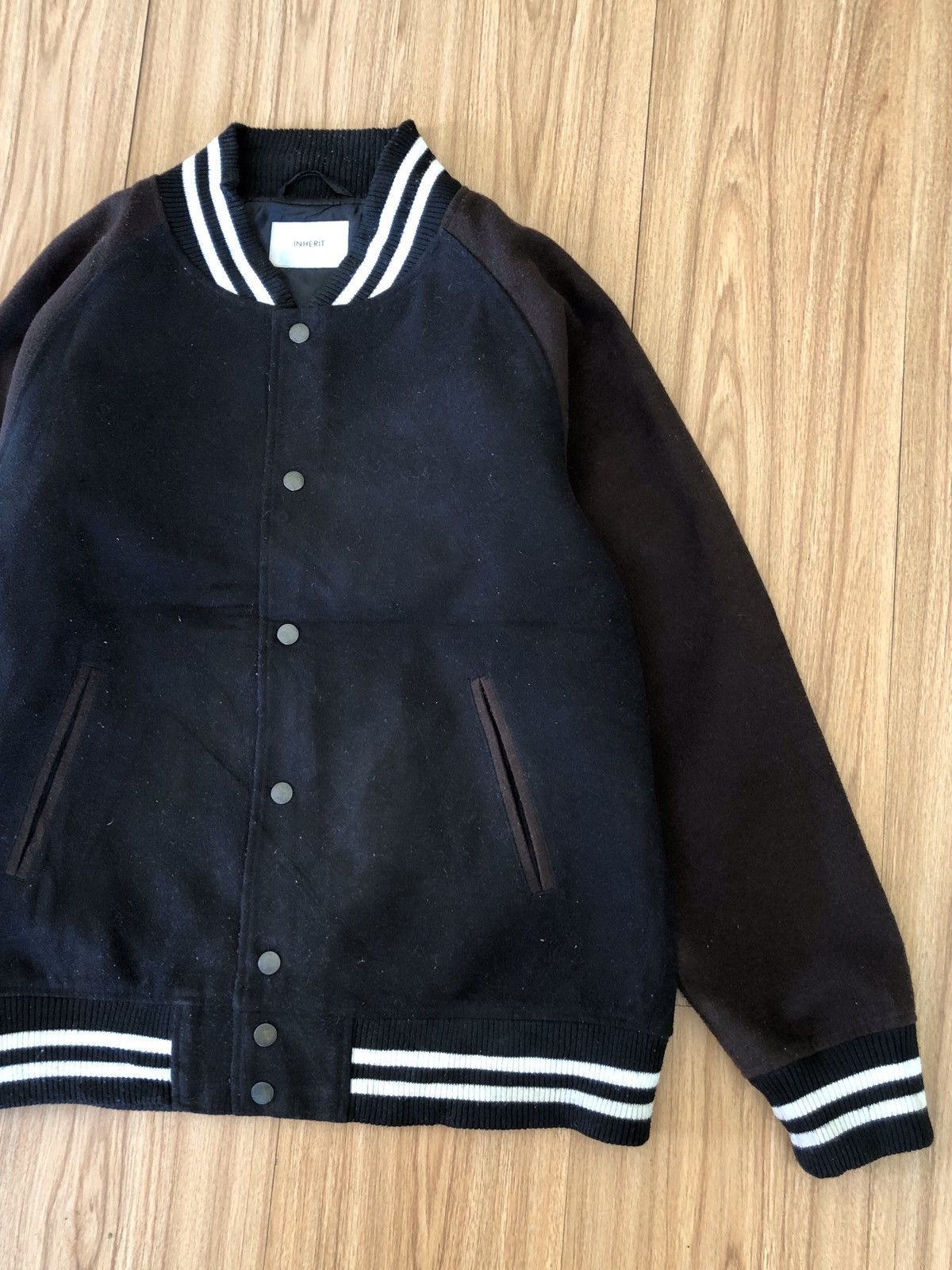 Japanese Brand 🔥INHERIT VARSITY BOMBER JACKET Size US M / EU 48-50 / 2 - 5 Thumbnail