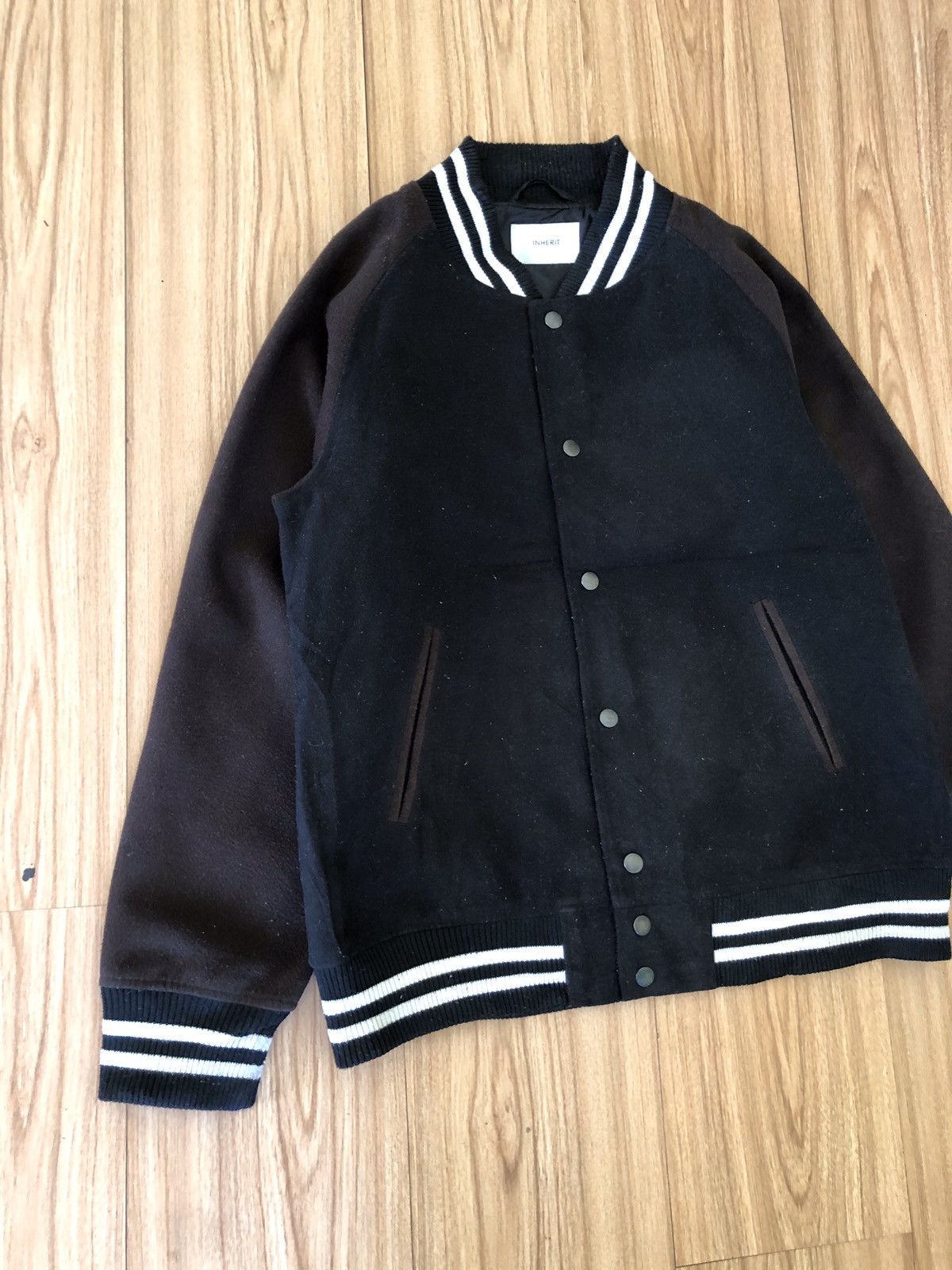 Japanese Brand 🔥INHERIT VARSITY BOMBER JACKET Size US M / EU 48-50 / 2 - 4 Thumbnail