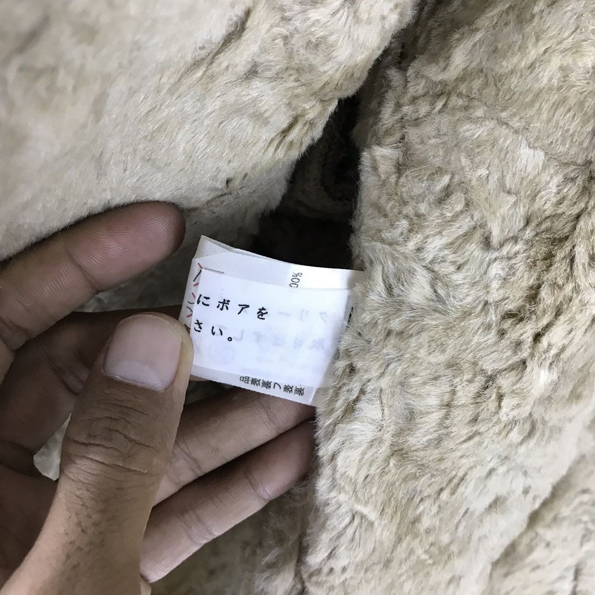 Designer × Japanese Brand × Leather ICB LEATHER JACKET ACRYLIC FUR LINING RABBIT FUR TRIM JAPAN Size US M / EU 48-50 / 2 - 13 Thumbnail