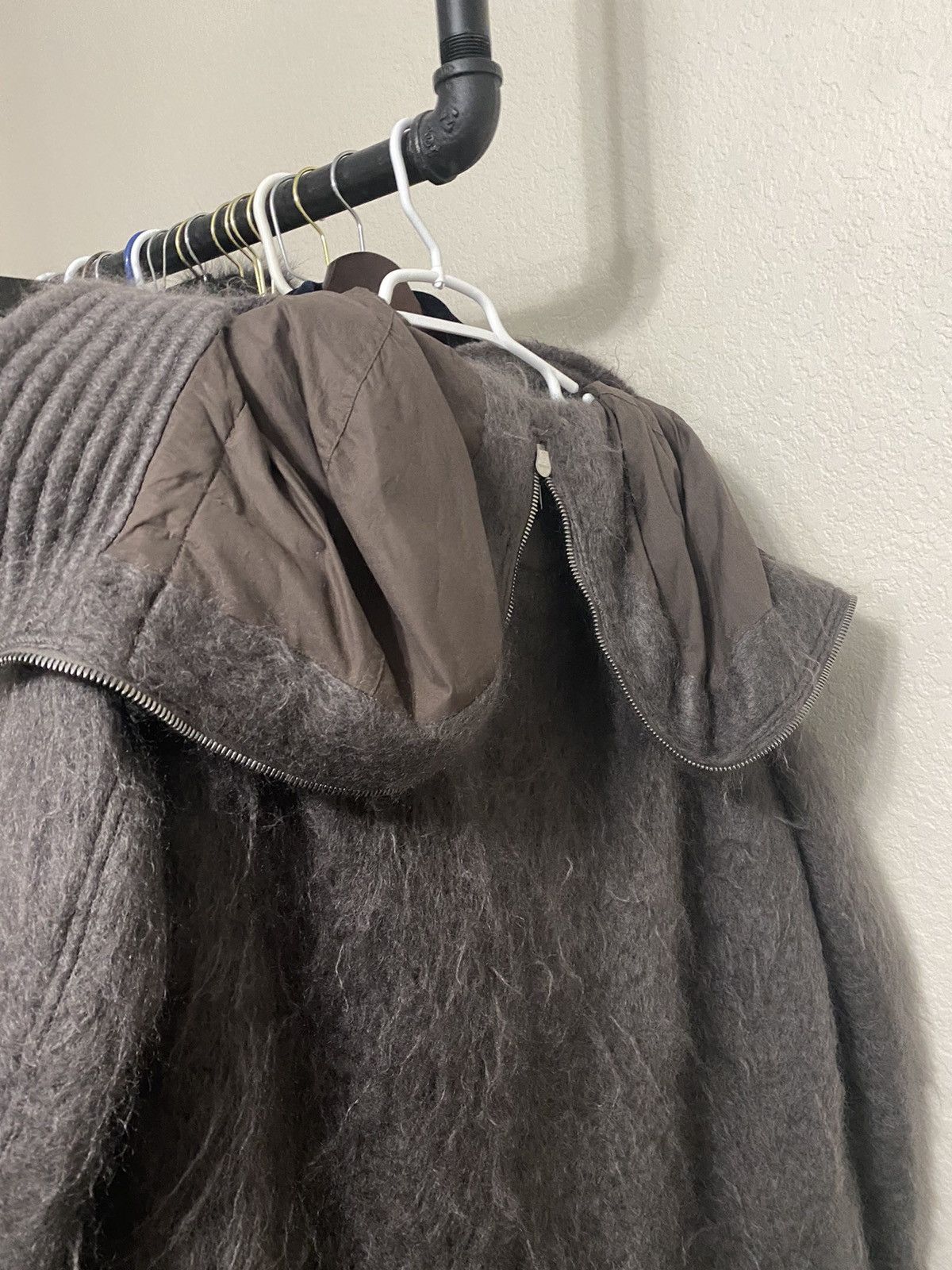 Rick Owens GRAIL AW16 MASTODON RUNWAY MOHAIR MEGA PARKA Size US M / EU 48-50 / 2 - 8 Thumbnail