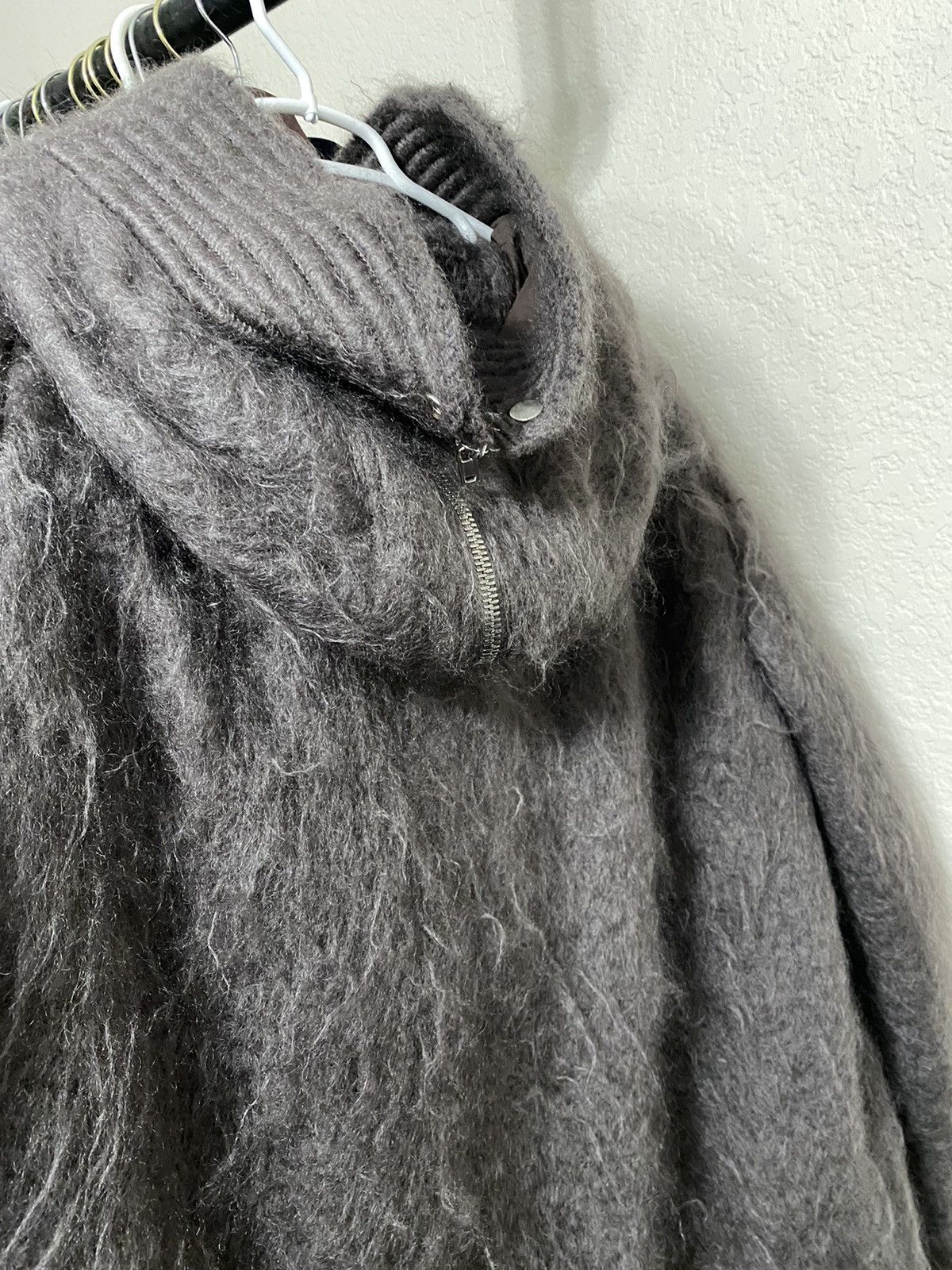 Rick Owens GRAIL AW16 MASTODON RUNWAY MOHAIR MEGA PARKA Size US M / EU 48-50 / 2 - 7 Thumbnail