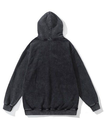 Japanese Brand Harajuku Punk Goth Pullover Oversized Hooded Sweatshirt Size US L / EU 52-54 / 3 - 2 Thumbnail