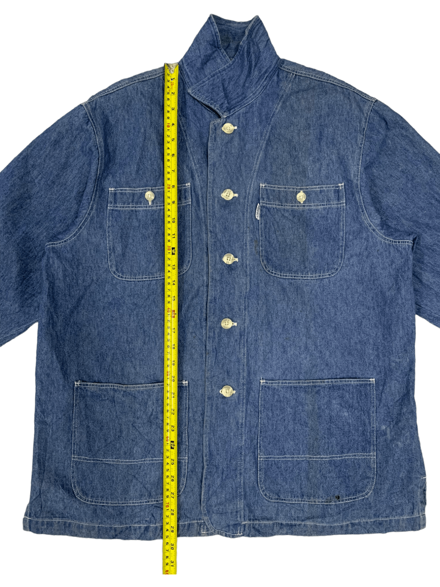 Japanese Brand SALES 🔥 Vintage Japanese Brand Chores Denim Shirt Button Up Size US M / EU 48-50 / 2 - 11 Thumbnail