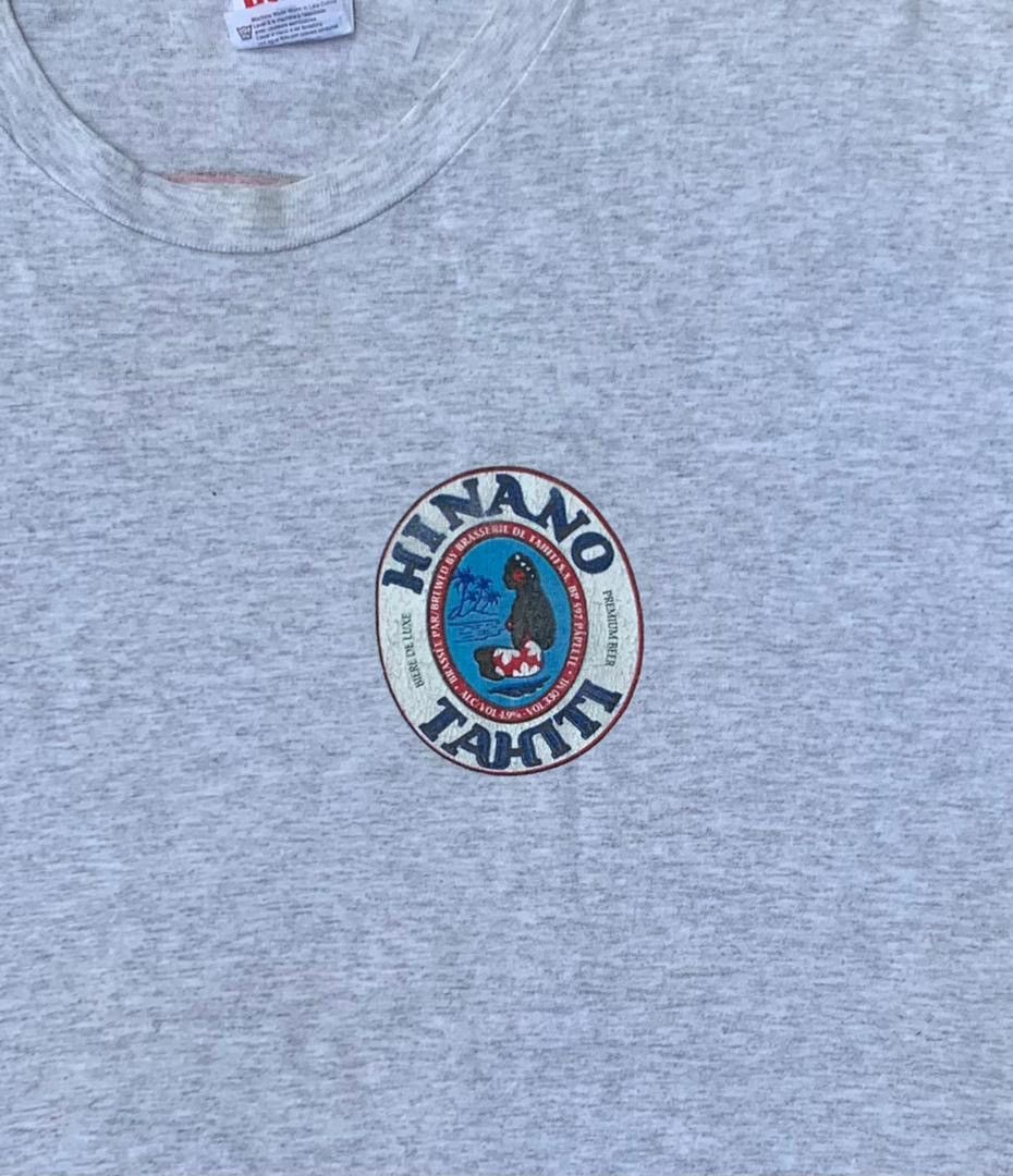 Vintage Vintage Tee D - 22 Hinano Tahiti Size US L / EU 52-54 / 3 - 4 Thumbnail