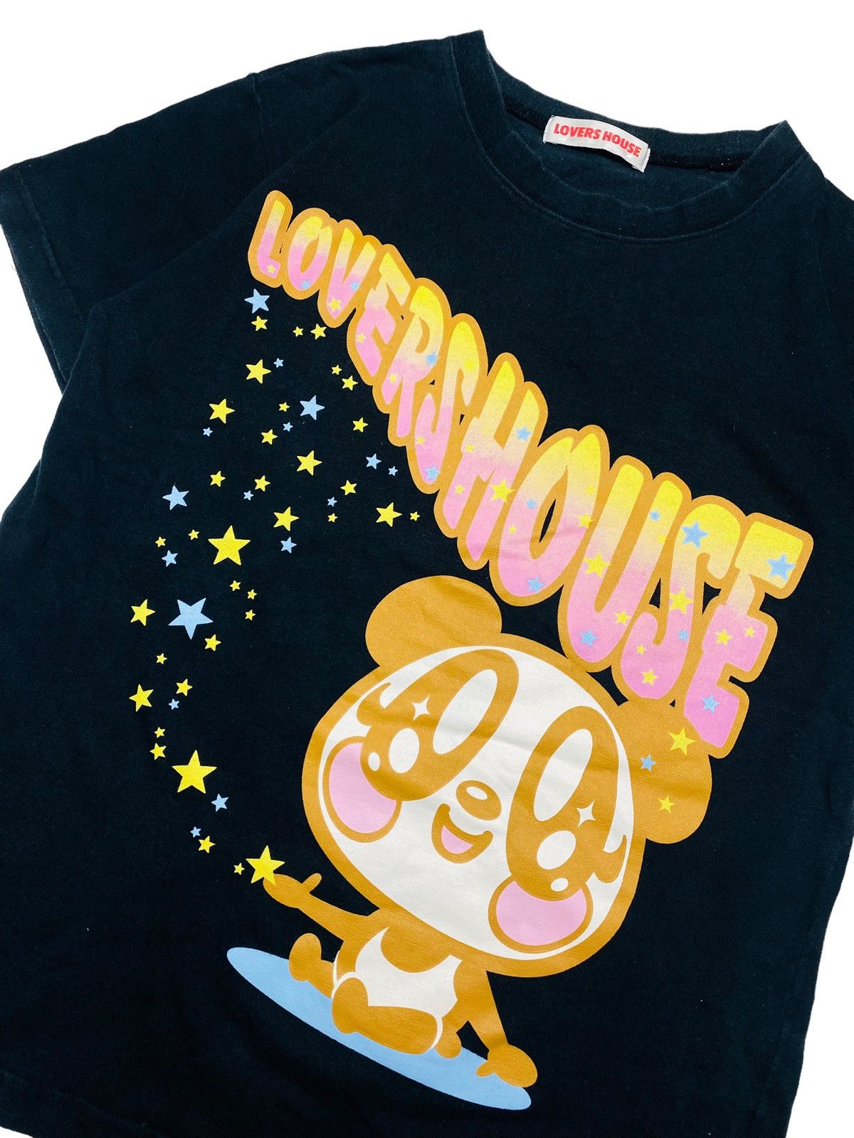Hysteric Glamour 2000s Lovers House - Iconic Panda Mascots Baby Tee Size M / US 6-8 / IT 42-44 - 2 Thumbnail