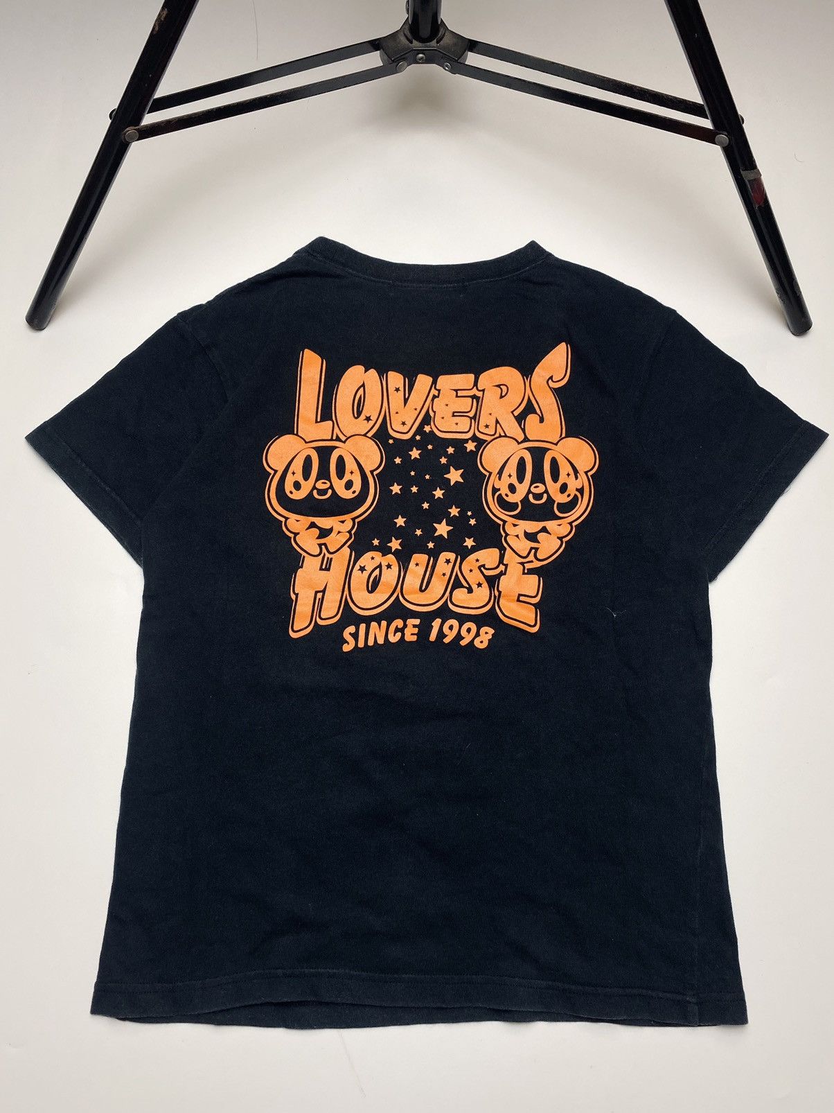 Hysteric Glamour 2000s Lovers House - Iconic Panda Mascots Baby Tee Size M / US 6-8 / IT 42-44 - 3 Thumbnail