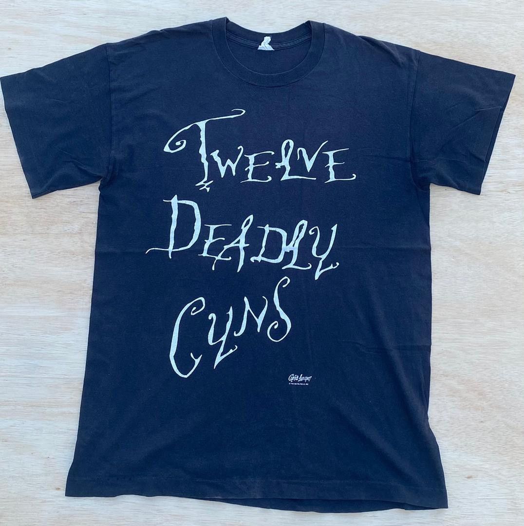 Band Tees × Vintage vintage tee Twelve Deadly Gun A37 Size US L / EU 52-54 / 3 - 1 Thumbnail