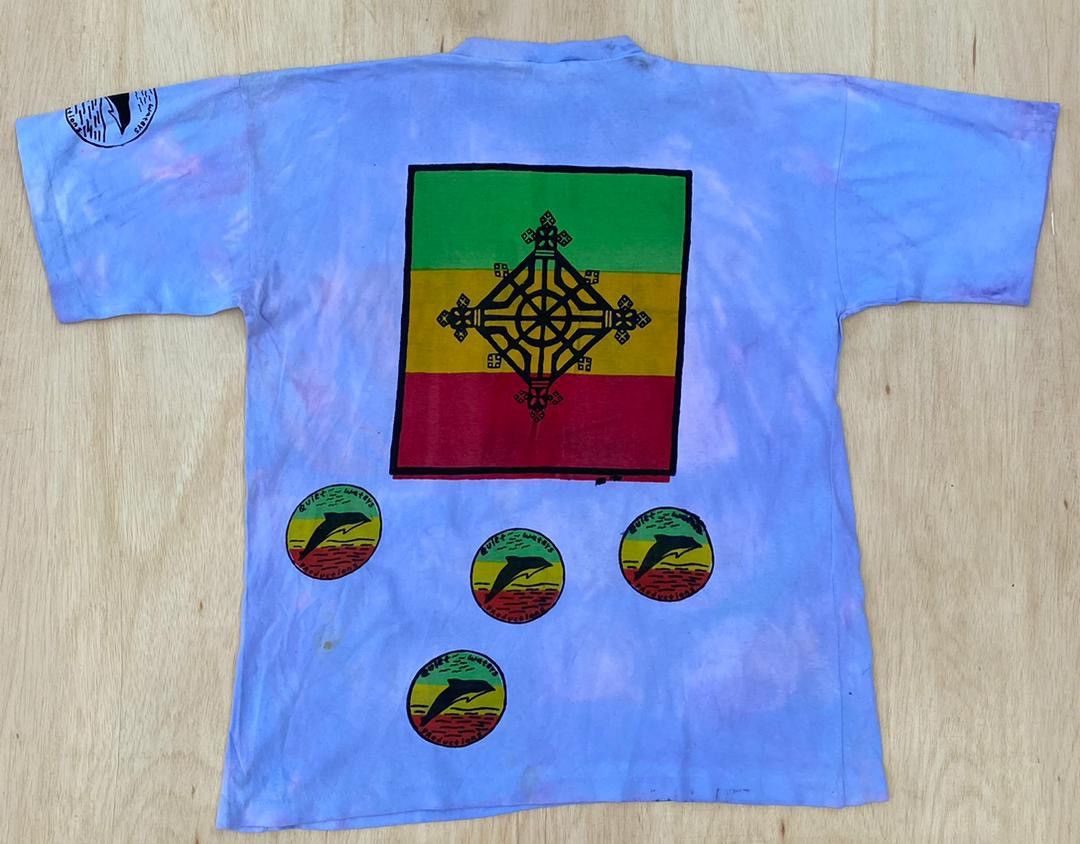 Vintage vintage tee Rasta C -19 reggae Size US XL / EU 56 / 4 - 4 Thumbnail