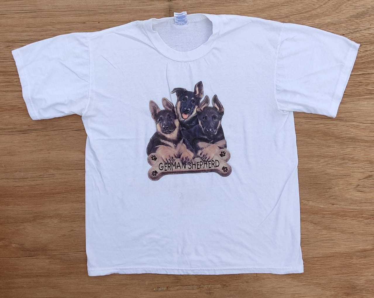 Gildan × Vintage vintage tee D - 12 german shepherd Size US L / EU 52-54 / 3 - 1 Thumbnail