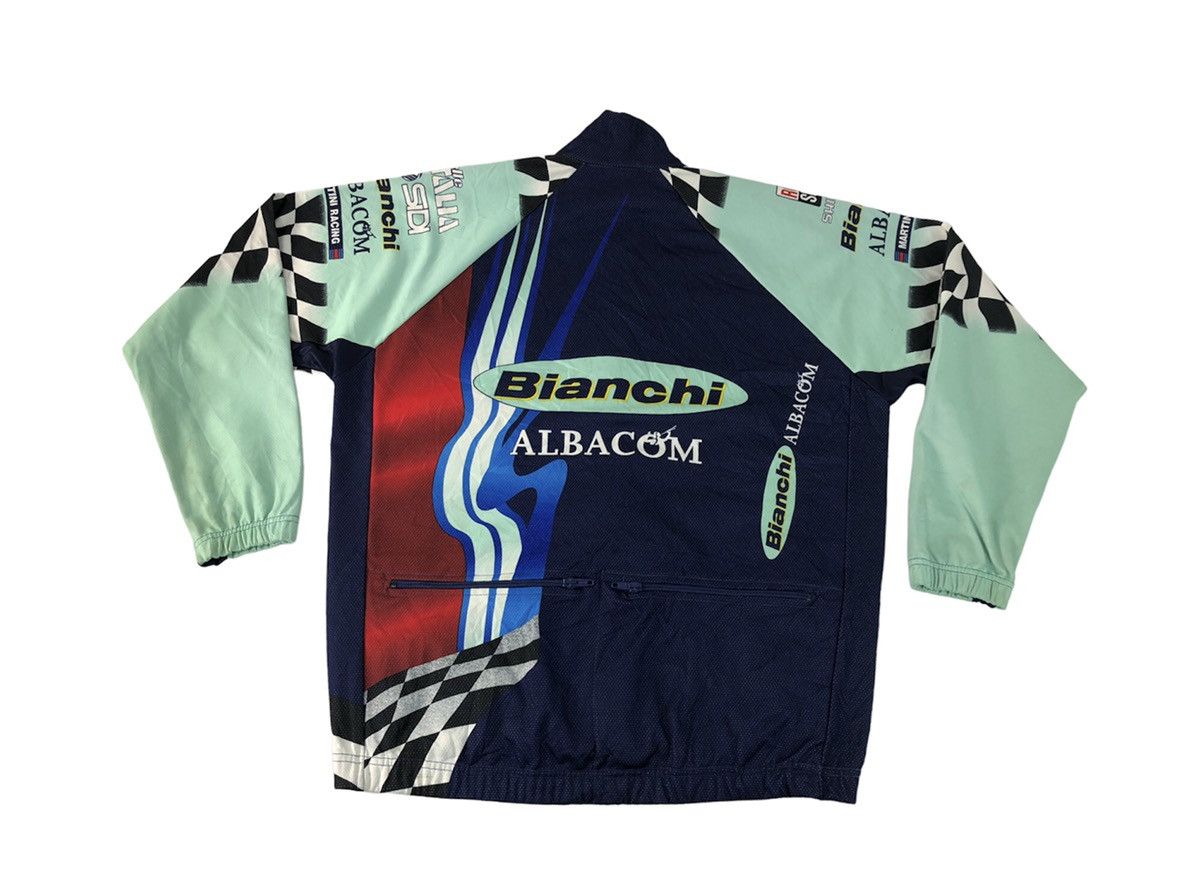 Other Vintage Cycling Santini Bianchi Albacom Martini Racing Size US L / EU 52-54 / 3 - 2 Thumbnail