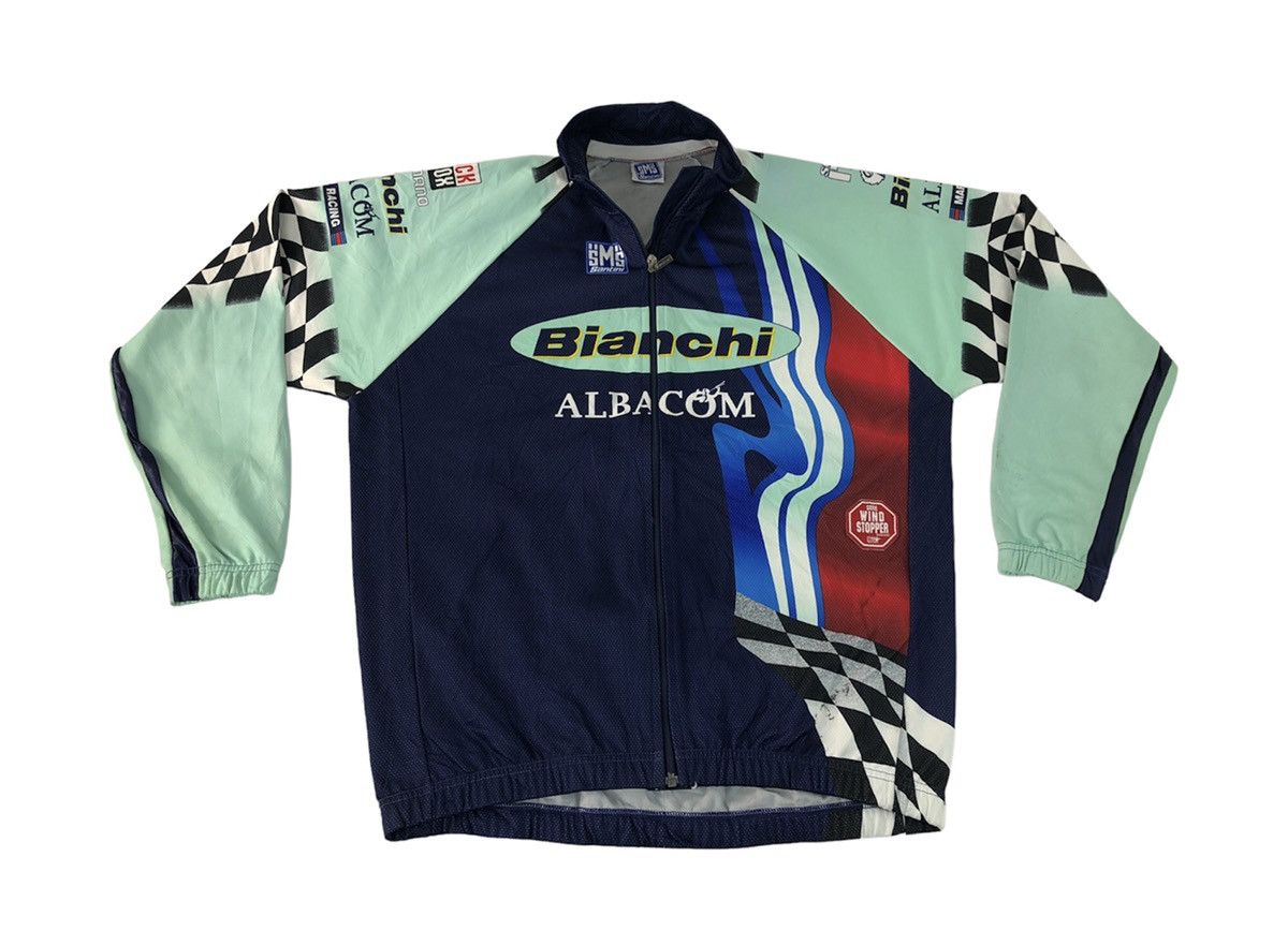 Other Vintage Cycling Santini Bianchi Albacom Martini Racing Size US L / EU 52-54 / 3 - 1 Thumbnail