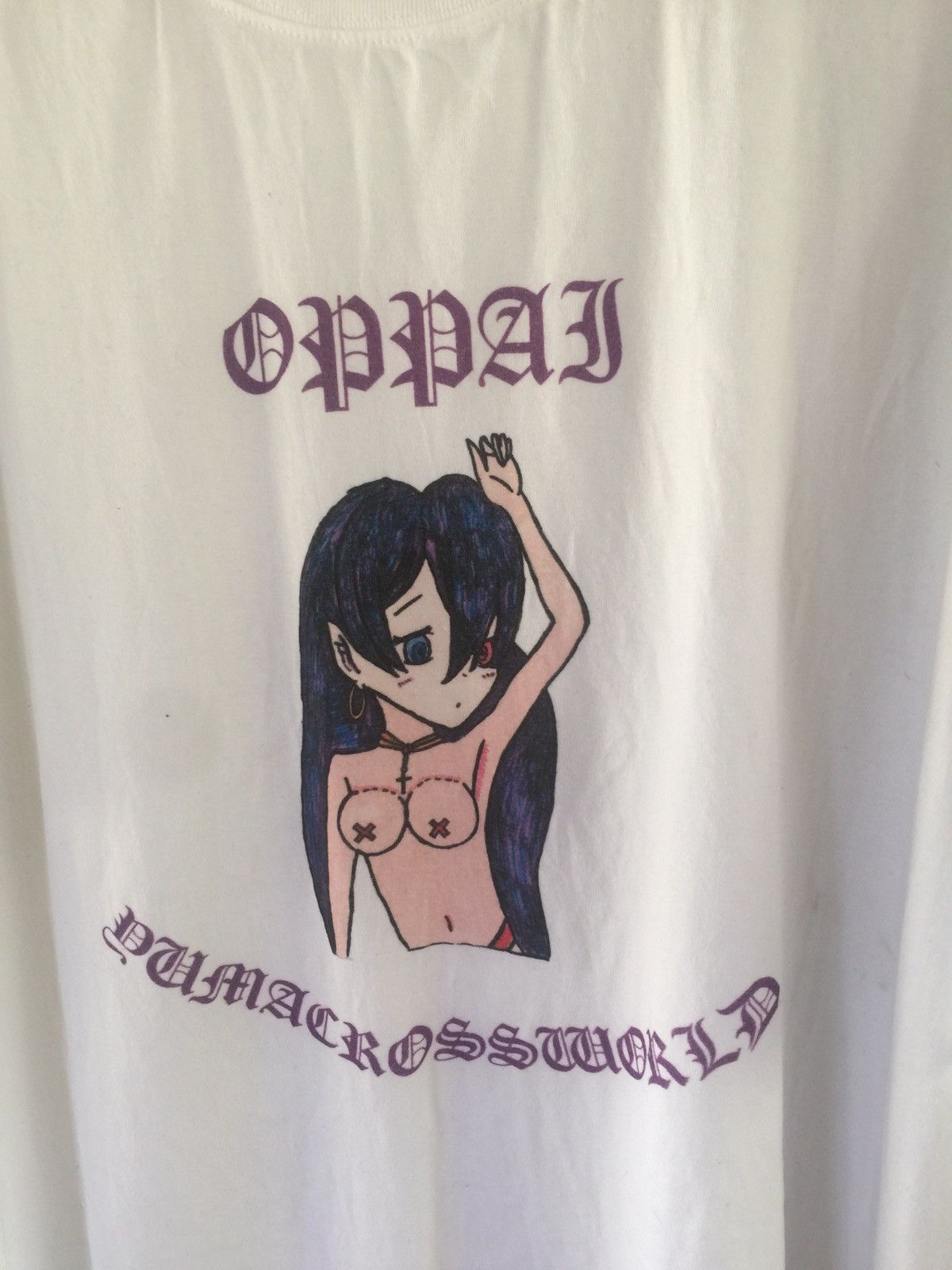 Band Tees Sexy Anime Girl Punkrock Tee Size US L / EU 52-54 / 3 - 2 Thumbnail