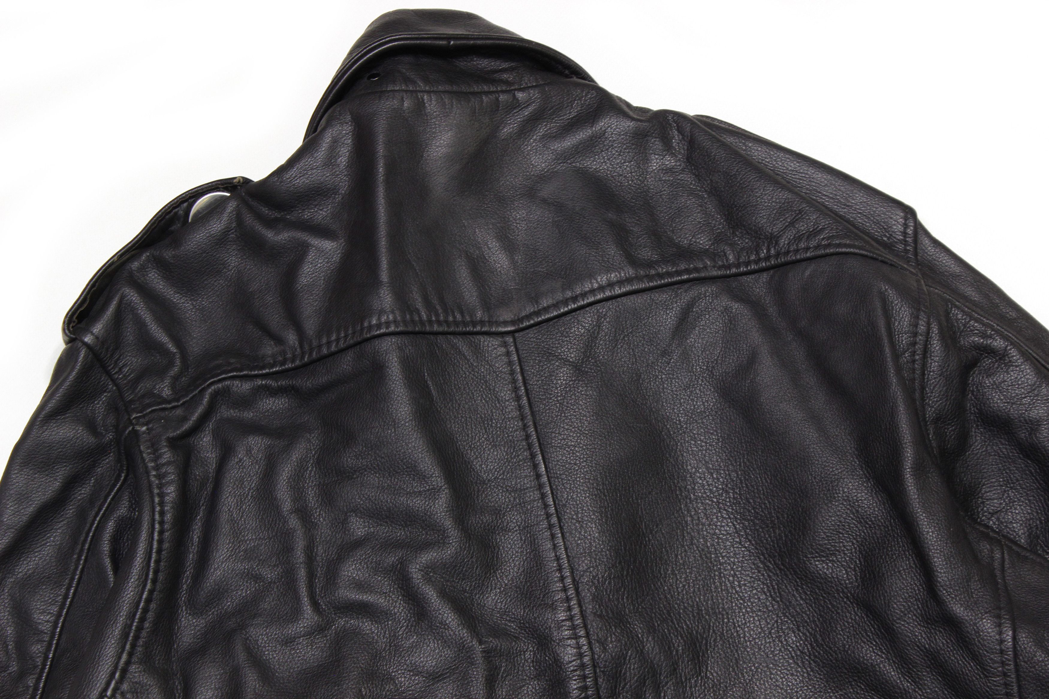 Harley Davidson 90S Leather Biker Jacket Size US M / EU 48-50 / 2 - 4 Thumbnail