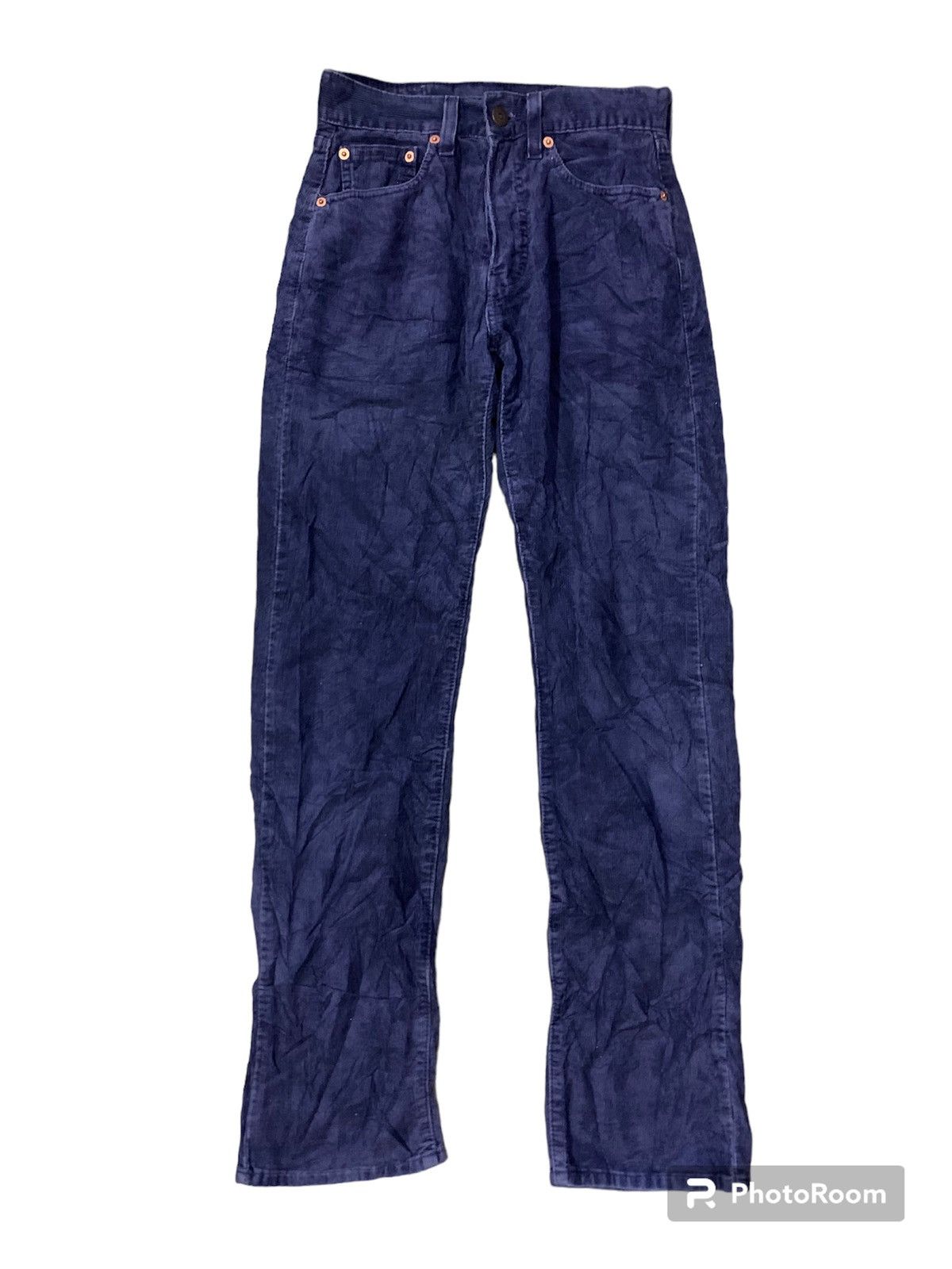 Vintage 70’s 80’s Levi’s 551 Stamp Button 3 Coudroy Denim