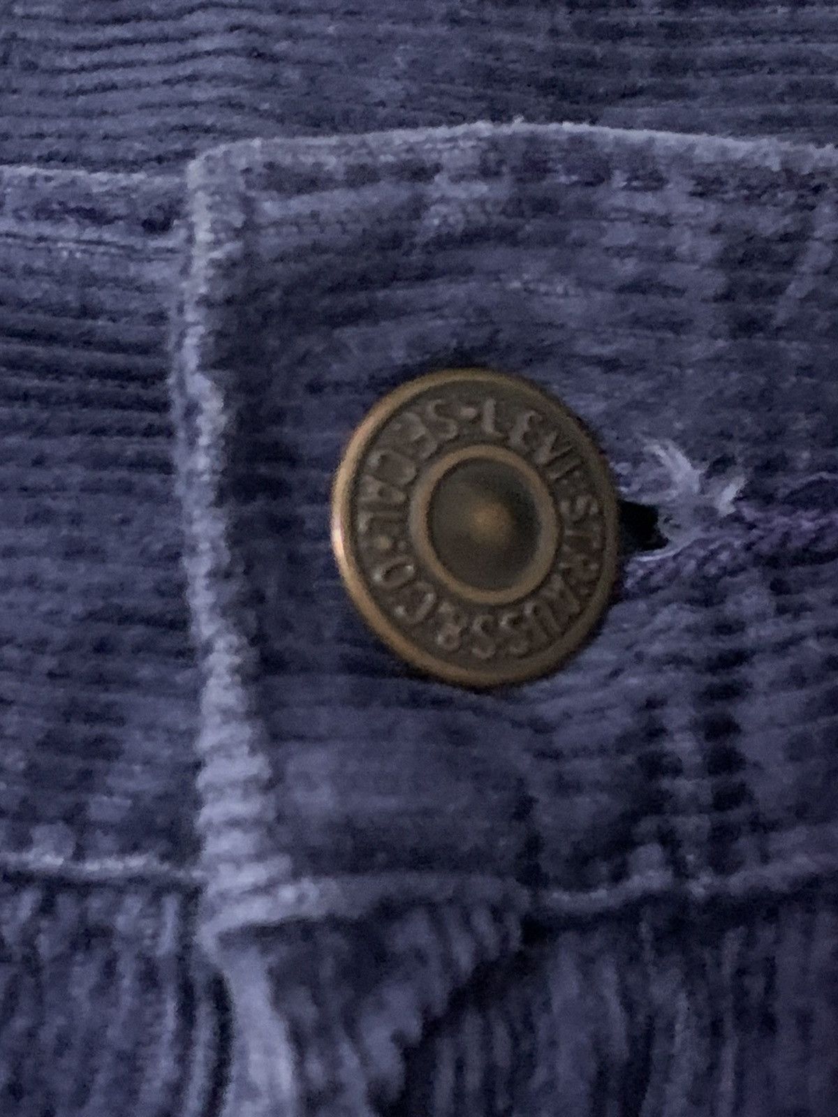 Levi's Vintage Clothing Vintage 70’s 80’s Levi’s 551 Stamp Button 3 Coudroy Denim Size US 26 / EU 42 - 4 Thumbnail