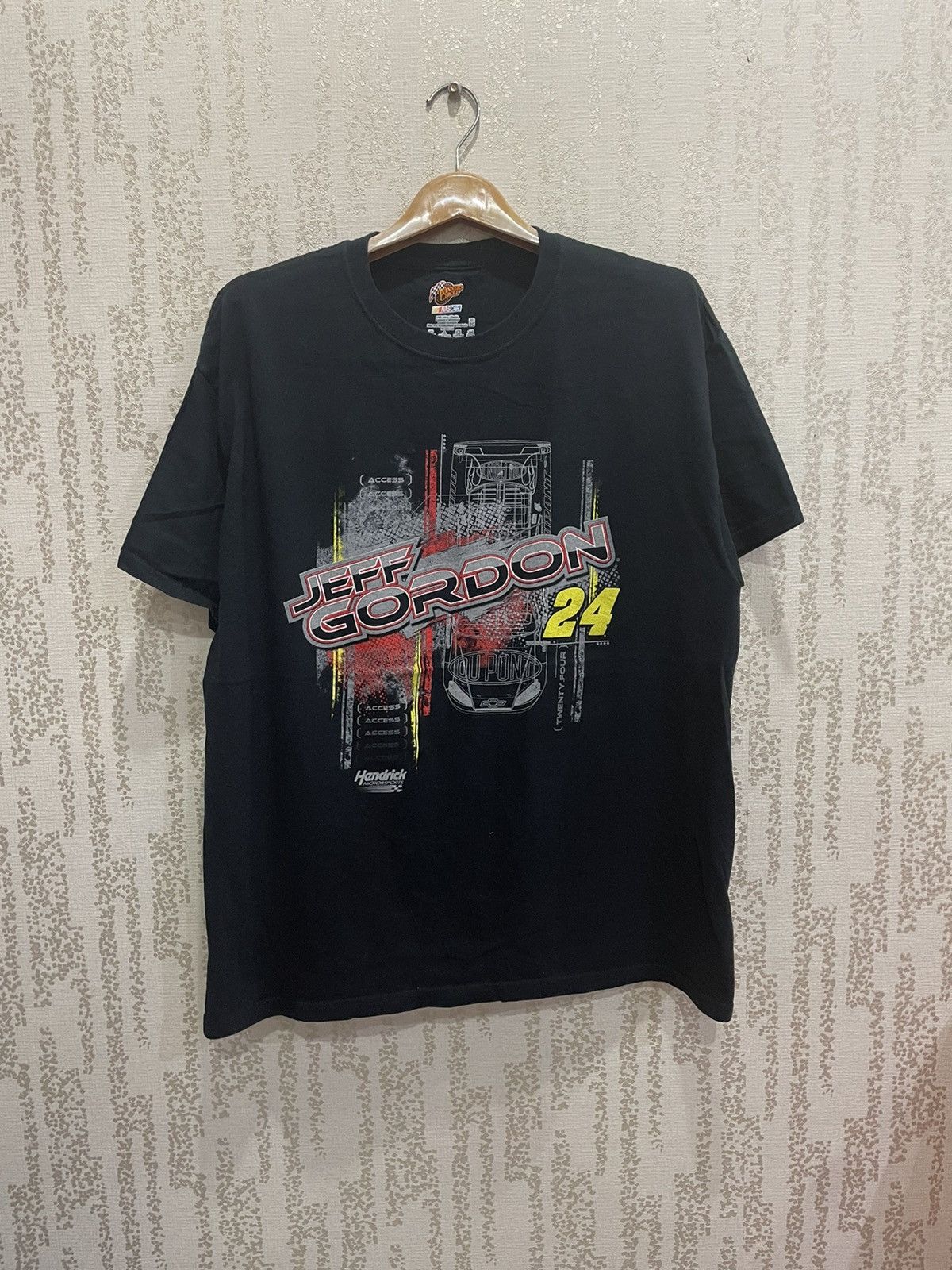 image of Jeff Gordon Nascar in Black, Men's (Size XL)