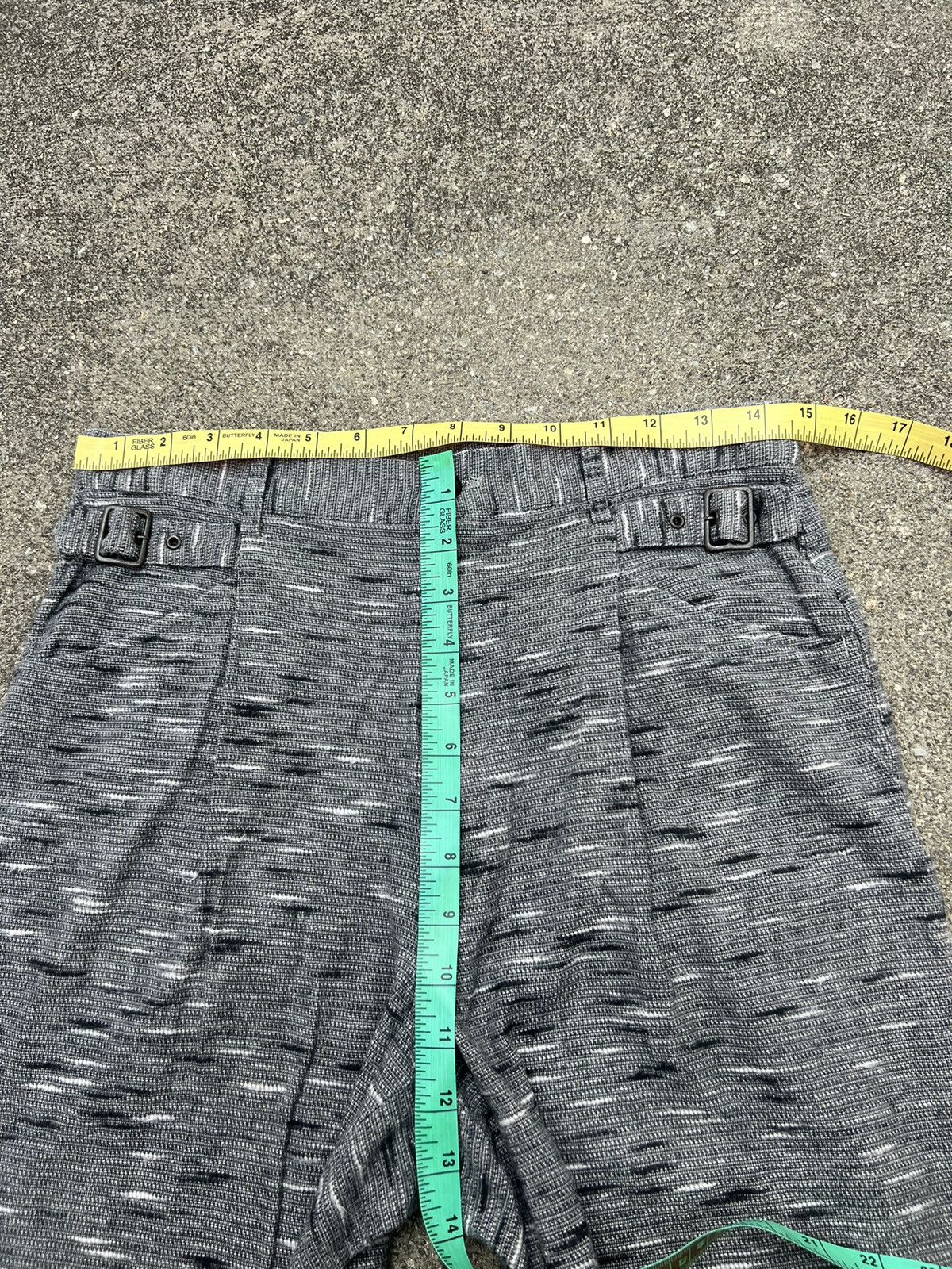 Japanese Brand 90s Monsieur BILVIE Japan Horizontal Striped Trouser Pant Size US 30 / EU 46 - 3 Thumbnail