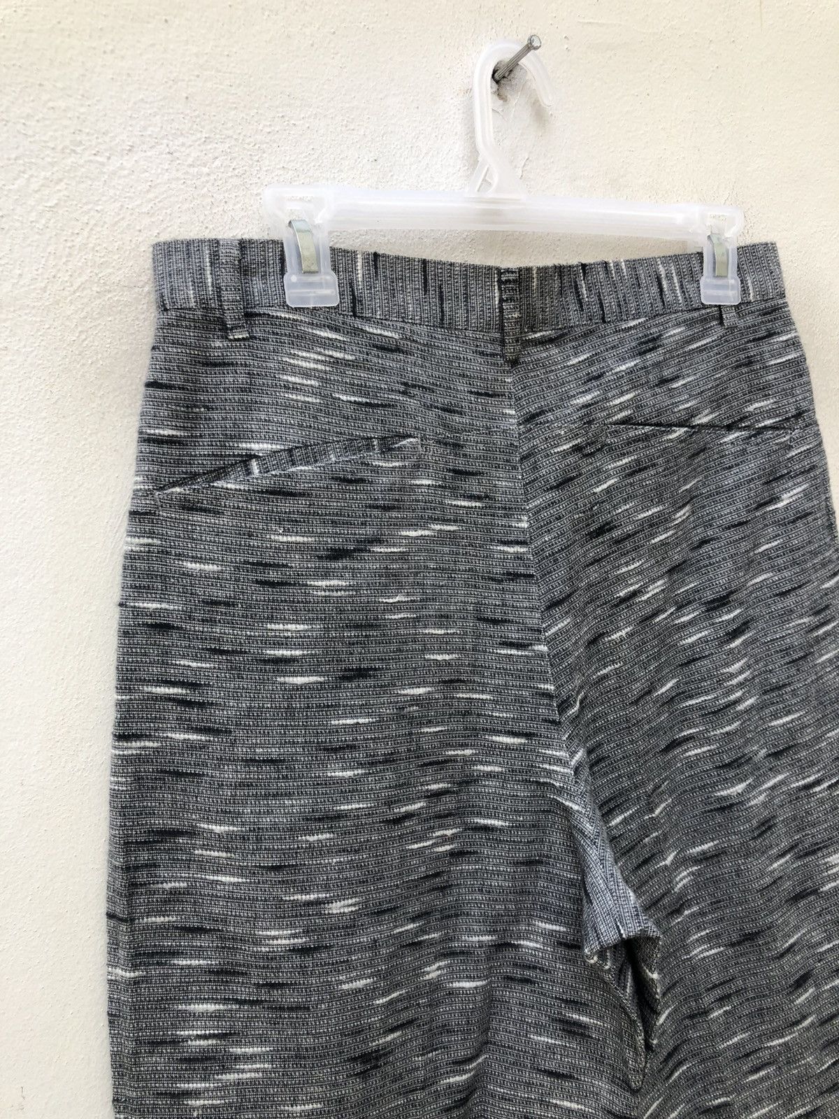 Japanese Brand 90s Monsieur BILVIE Japan Horizontal Striped Trouser Pant Size US 30 / EU 46 - 15 Thumbnail