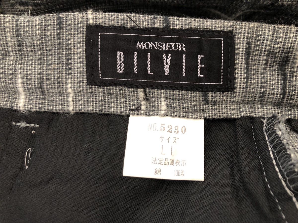 Japanese Brand 90s Monsieur BILVIE Japan Horizontal Striped Trouser Pant Size US 30 / EU 46 - 24 Thumbnail