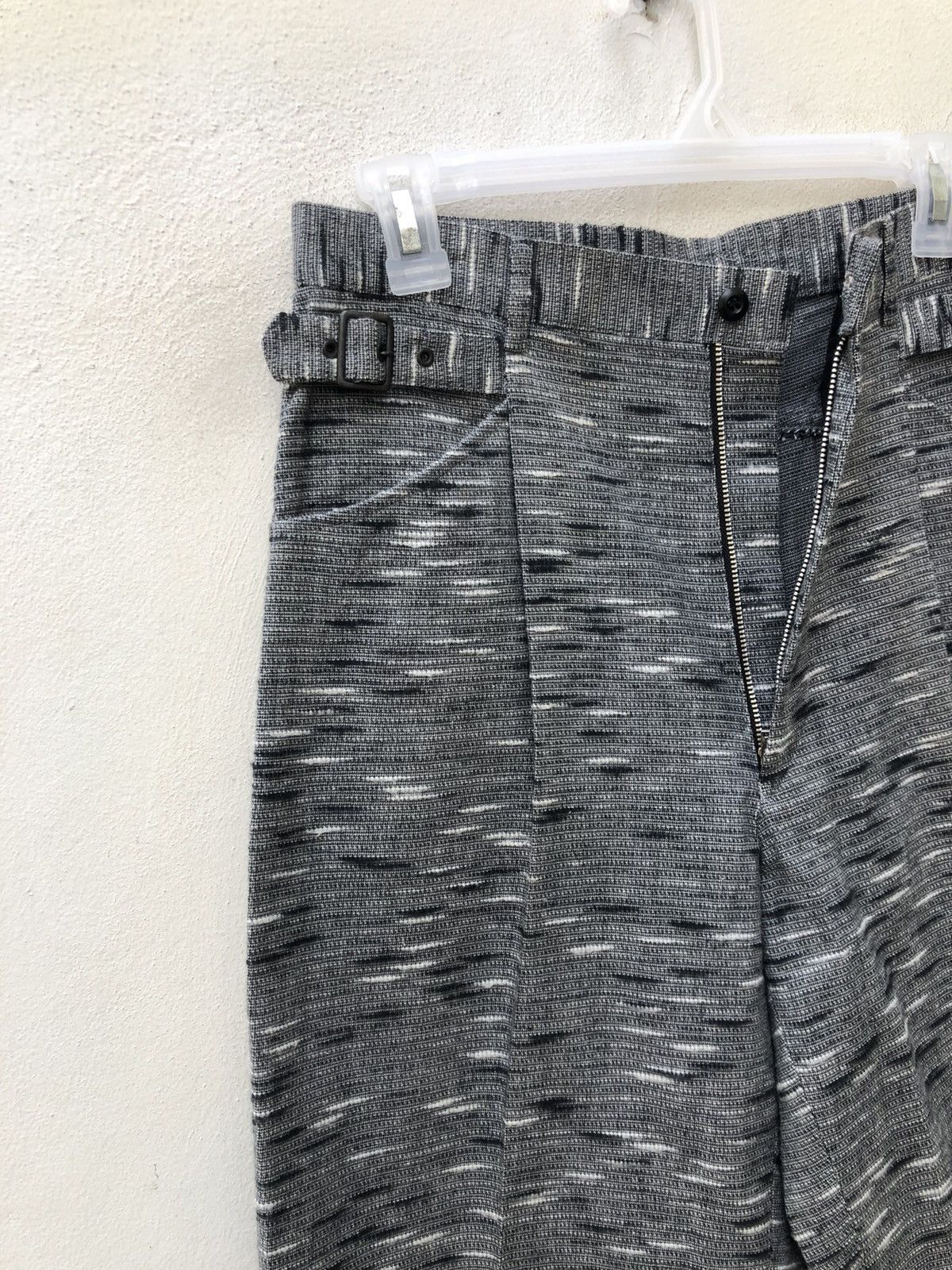 Japanese Brand 90s Monsieur BILVIE Japan Horizontal Striped Trouser Pant Size US 30 / EU 46 - 8 Thumbnail