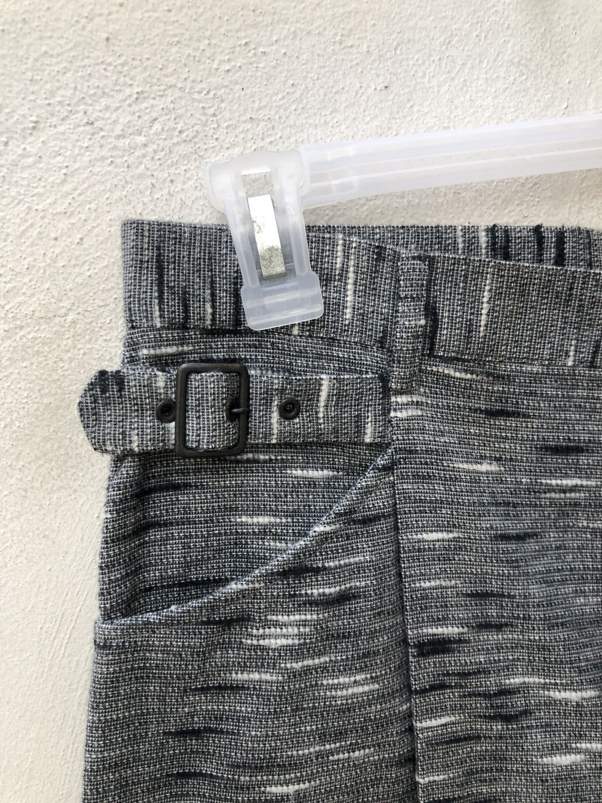 Japanese Brand 90s Monsieur BILVIE Japan Horizontal Striped Trouser Pant Size US 30 / EU 46 - 9 Thumbnail