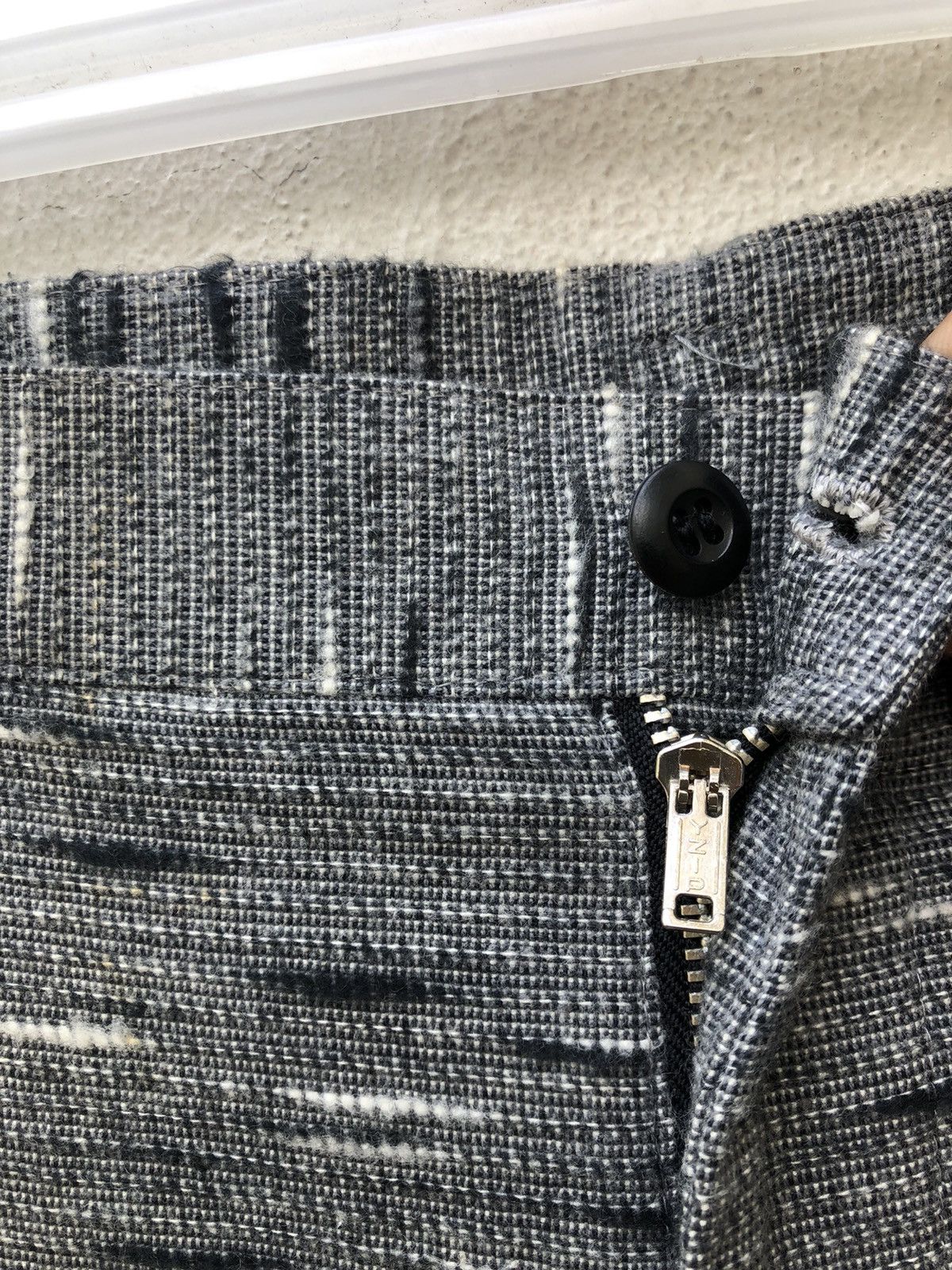 Japanese Brand 90s Monsieur BILVIE Japan Horizontal Striped Trouser Pant Size US 30 / EU 46 - 7 Thumbnail