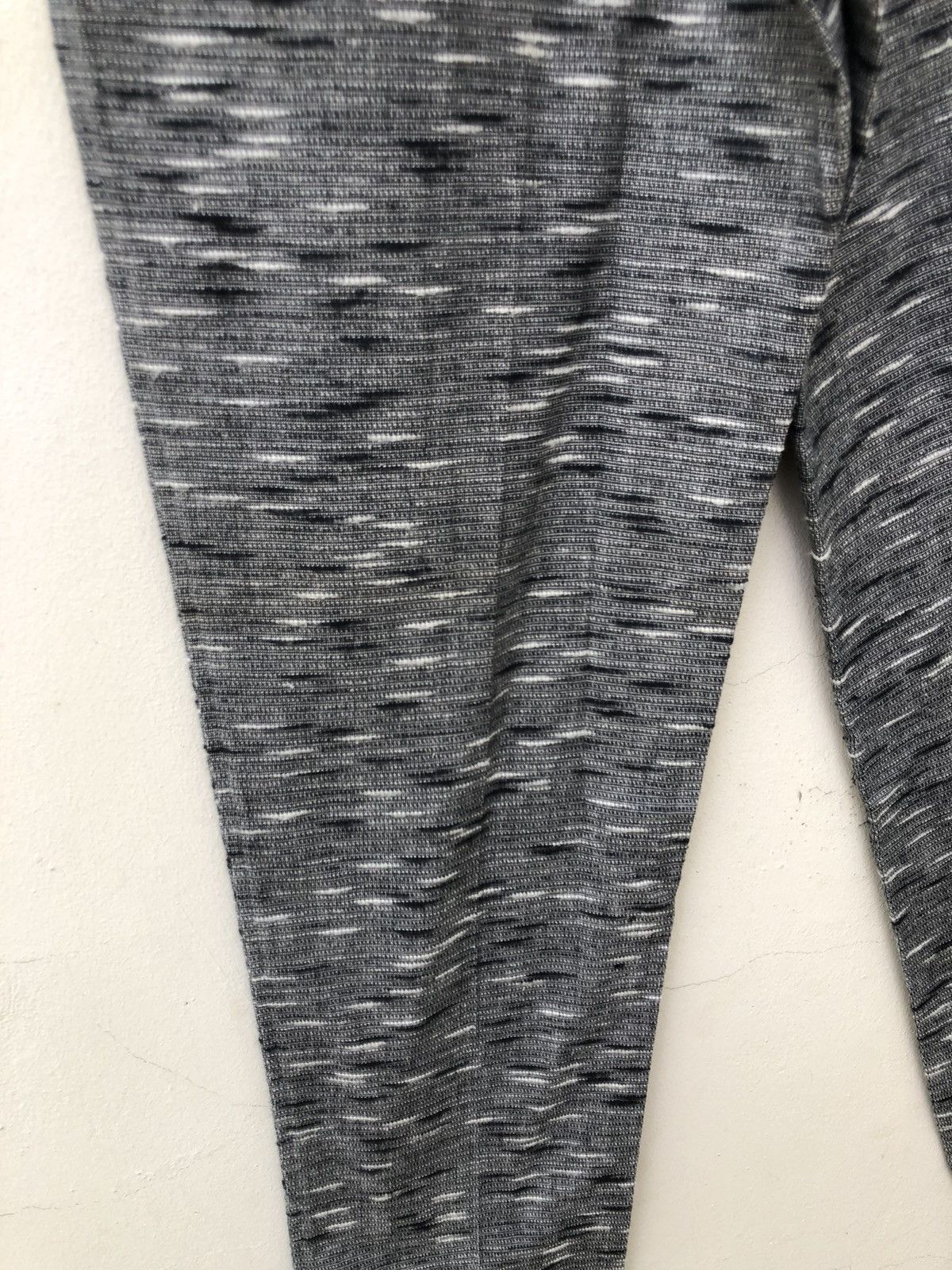 Japanese Brand 90s Monsieur BILVIE Japan Horizontal Striped Trouser Pant Size US 30 / EU 46 - 17 Thumbnail