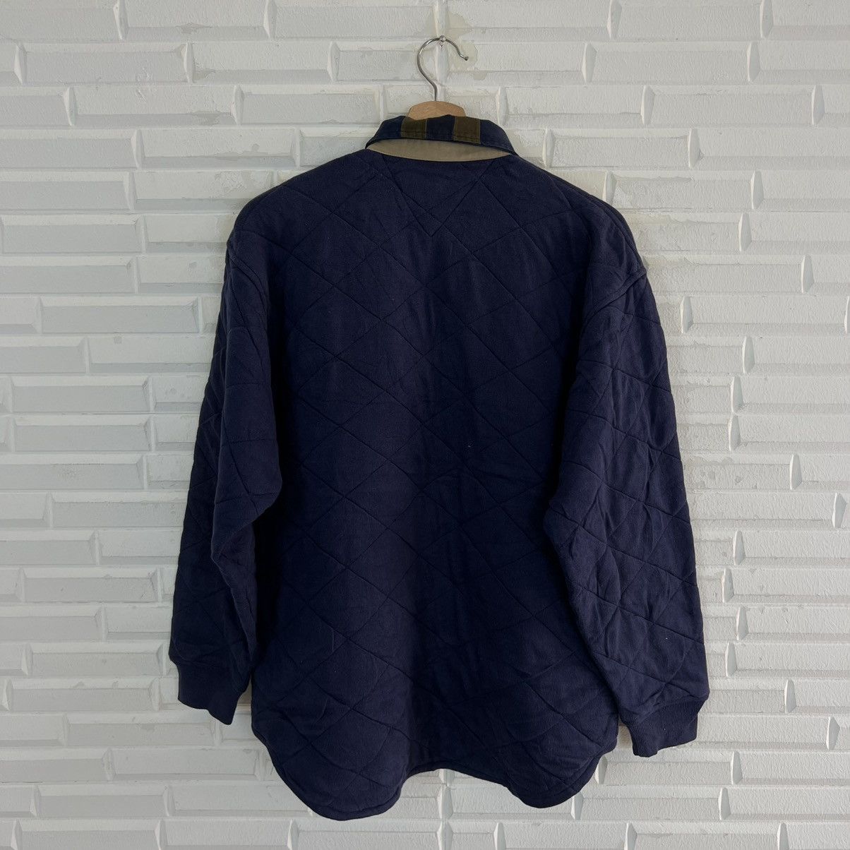 Japanese Brand VINTAGE TOMMY HILFIGER COLLAR SWEATSHIRT BIG LOGO Size US M / EU 48-50 / 2 - 7 Thumbnail