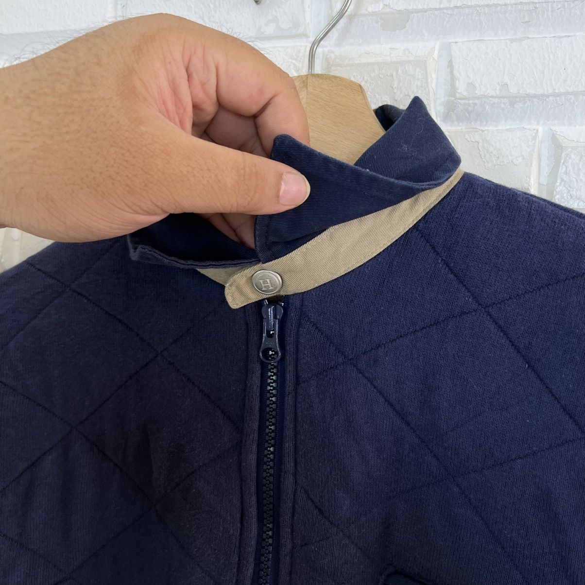 Japanese Brand VINTAGE TOMMY HILFIGER COLLAR SWEATSHIRT BIG LOGO Size US M / EU 48-50 / 2 - 6 Thumbnail