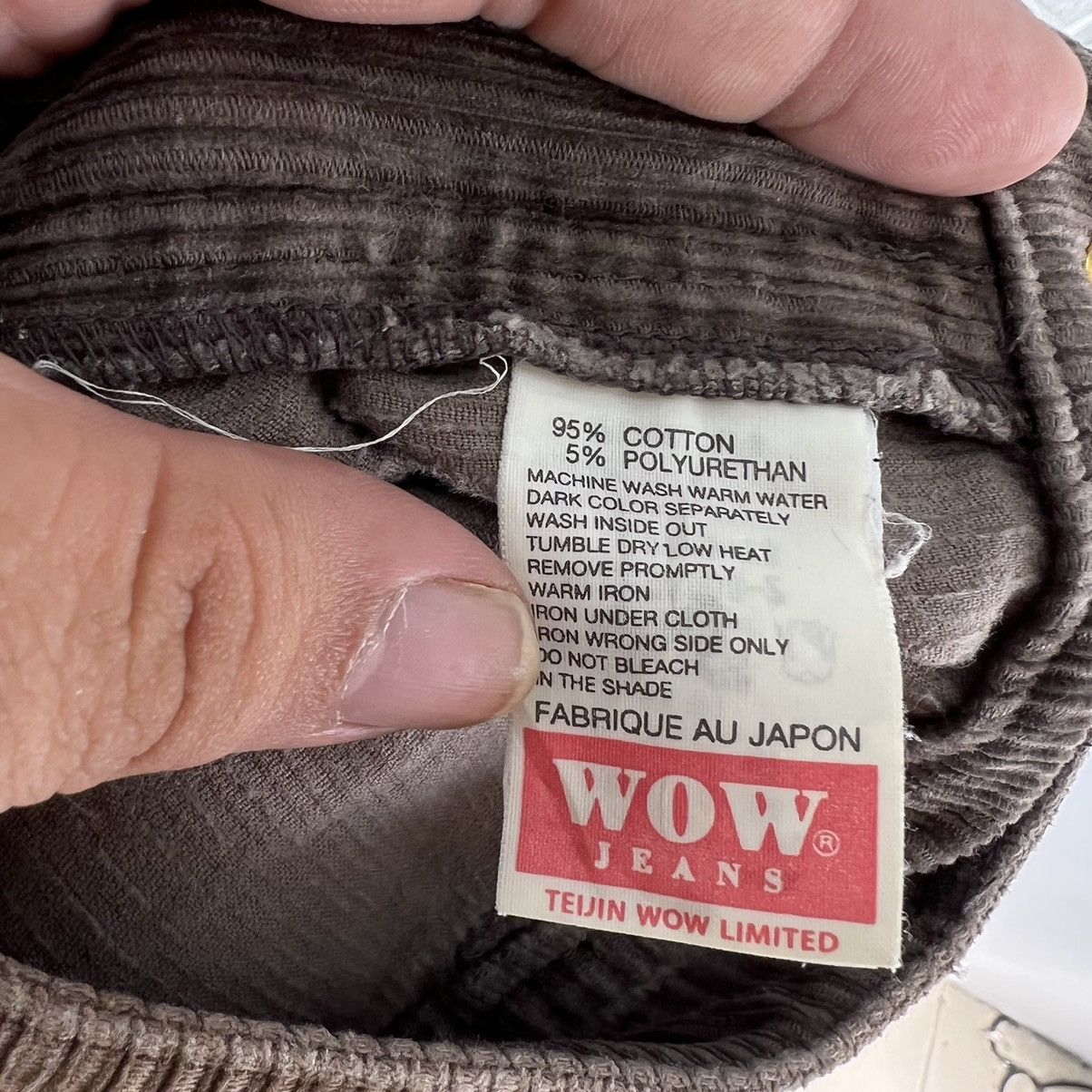 Japanese Brand FABRIC OF JAPAN TEIJIN WOW LIMITED CORDUROY CARGO Size US 28 / EU 44 - 11 Thumbnail