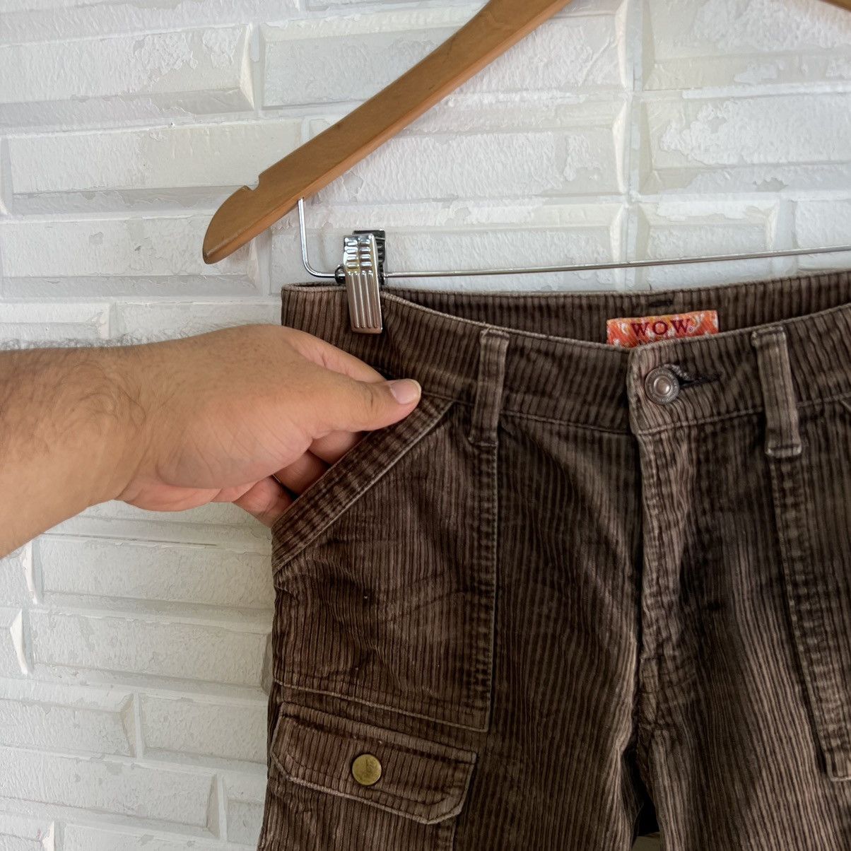 Japanese Brand FABRIC OF JAPAN TEIJIN WOW LIMITED CORDUROY CARGO Size US 28 / EU 44 - 6 Thumbnail