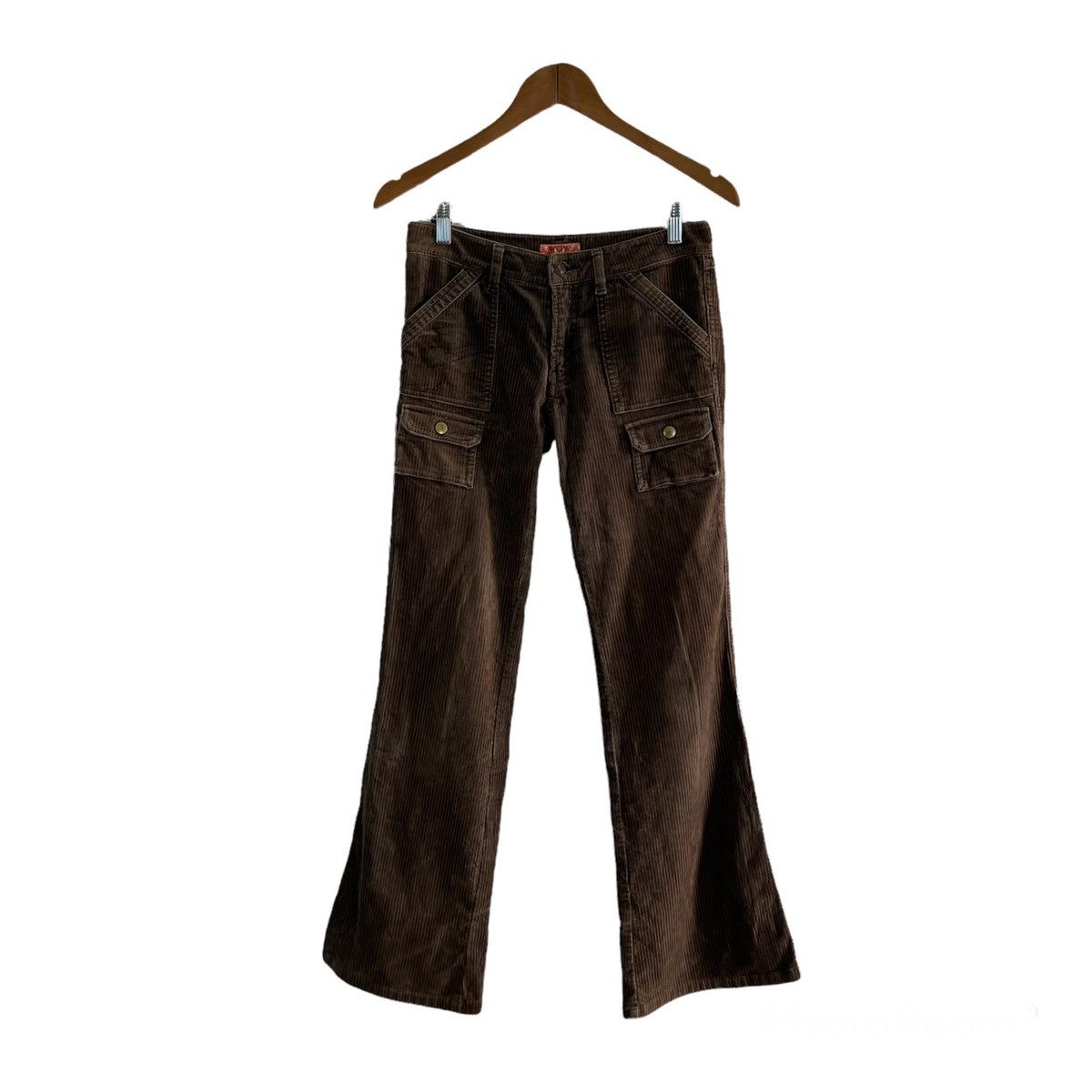 Japanese Brand FABRIC OF JAPAN TEIJIN WOW LIMITED CORDUROY CARGO Size US 28 / EU 44 - 1 Thumbnail