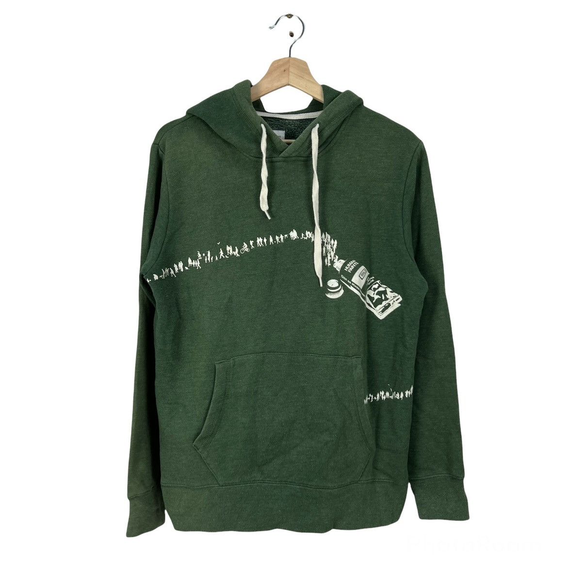 Japanese Brand RARE FULL PRINT HOODIE STREET FASHION STYLE Size US M / EU 48-50 / 2 - 1 Thumbnail