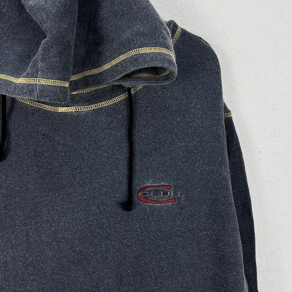 Japanese Brand VINTAGE CLUB SPORTSWEAR USA HOODIE BIG LOGO Size US M / EU 48-50 / 2 - 3 Thumbnail