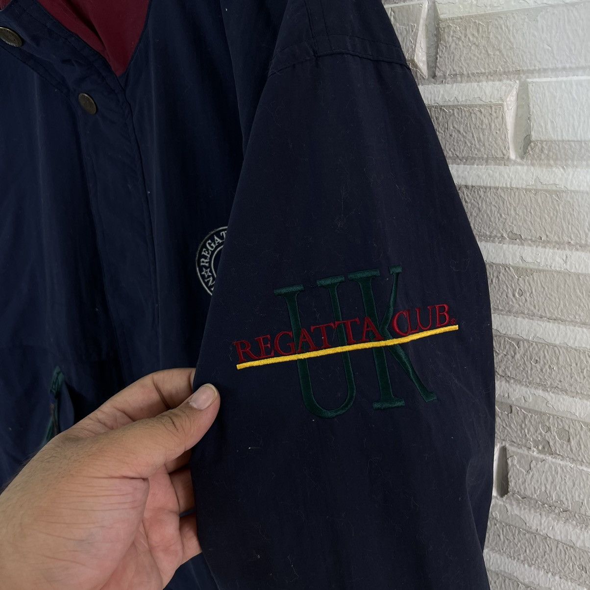 Japanese Brand VINTAGE REGATTA CLUB UENO BIG LOGO SURVIVAL JACKET RARE Size US L / EU 52-54 / 3 - 6 Thumbnail