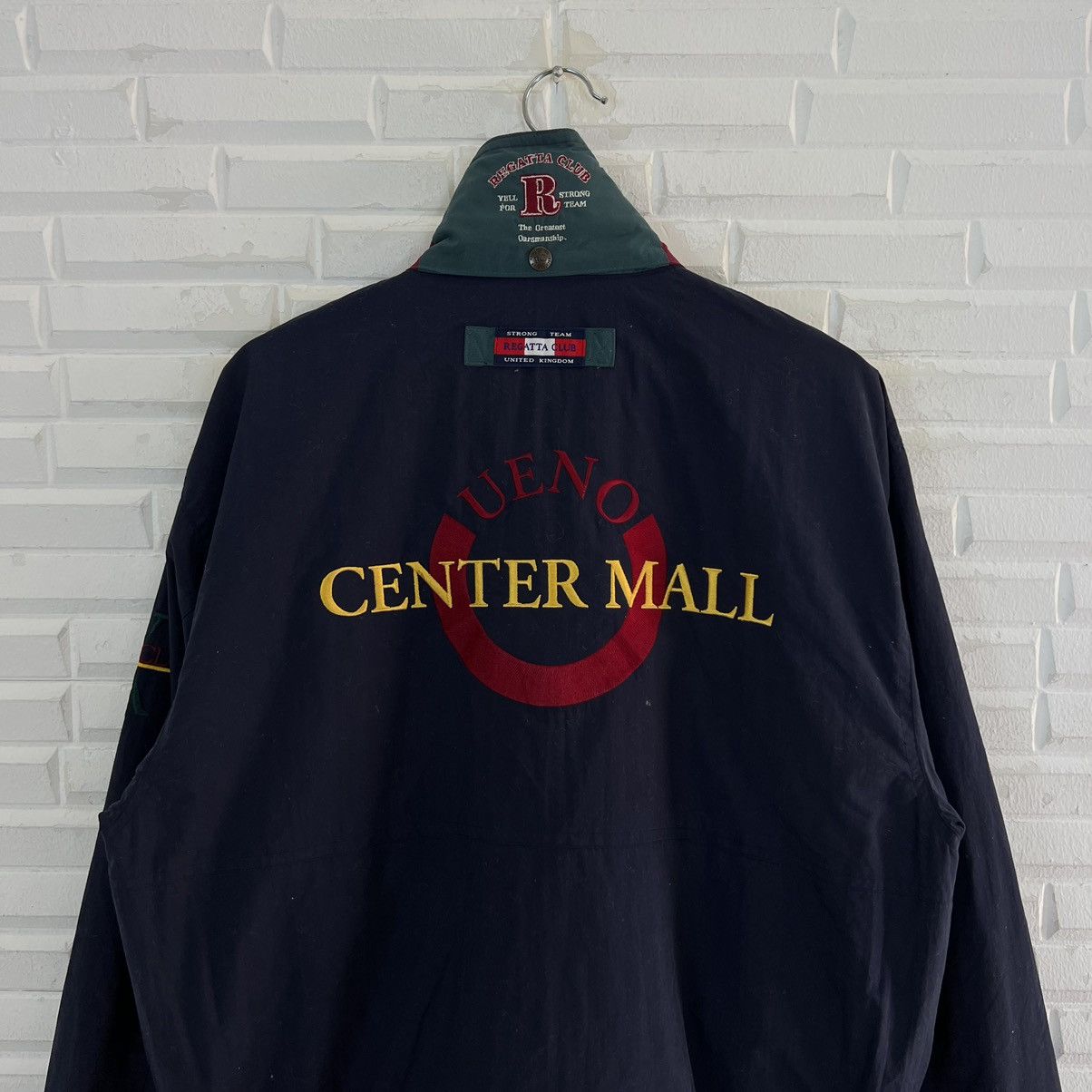 Japanese Brand VINTAGE REGATTA CLUB UENO BIG LOGO SURVIVAL JACKET RARE Size US L / EU 52-54 / 3 - 9 Thumbnail