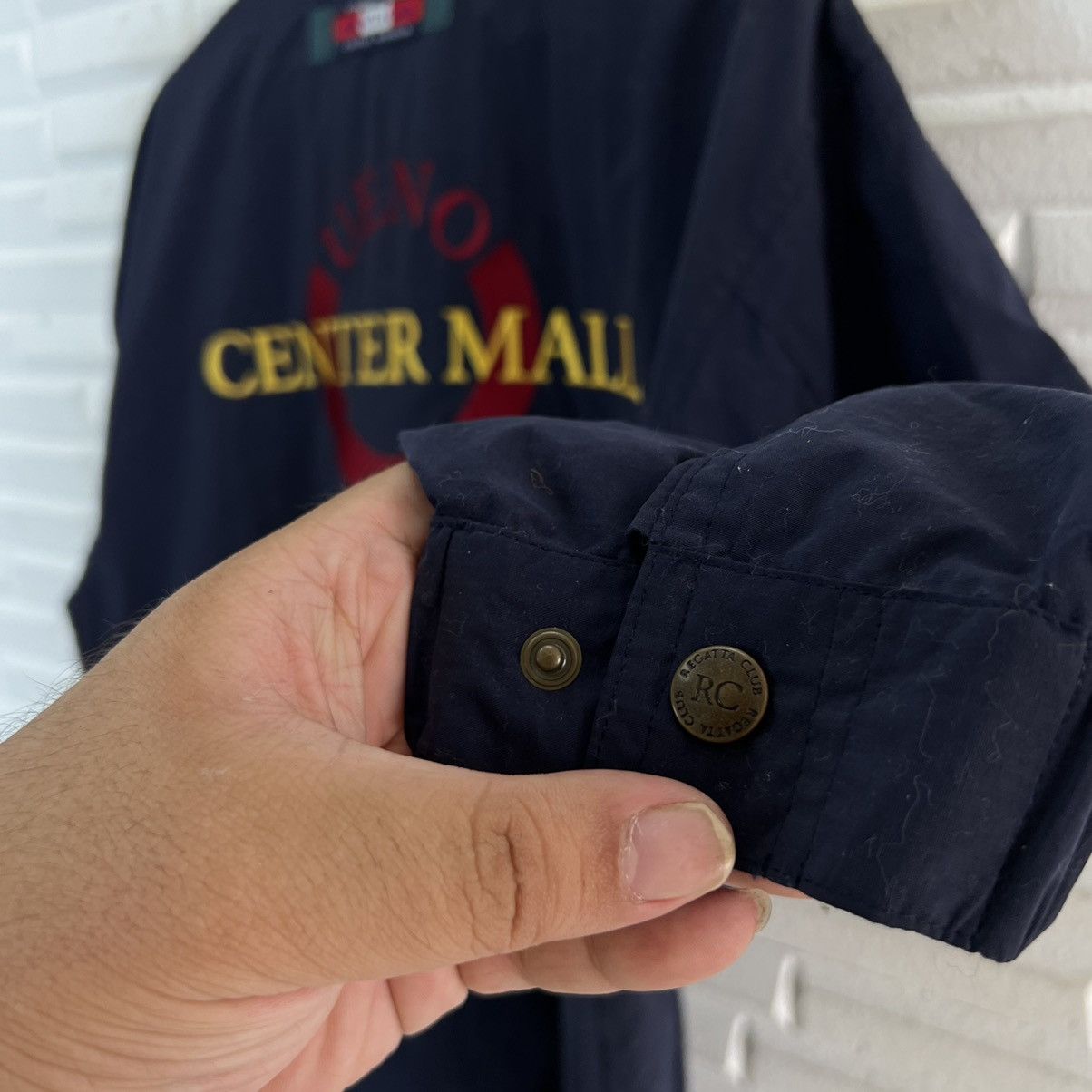 Japanese Brand VINTAGE REGATTA CLUB UENO BIG LOGO SURVIVAL JACKET RARE Size US L / EU 52-54 / 3 - 11 Thumbnail