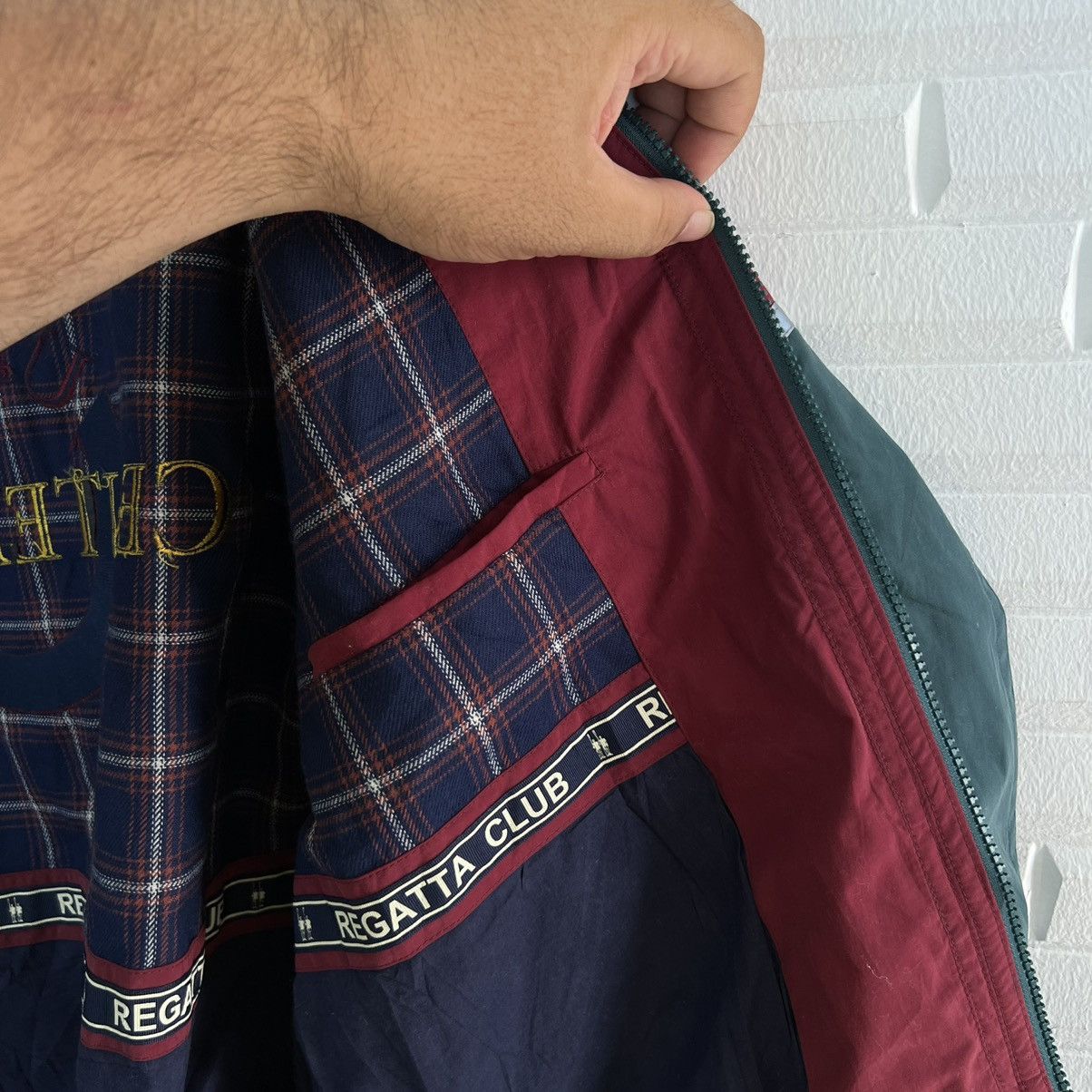 Japanese Brand VINTAGE REGATTA CLUB UENO BIG LOGO SURVIVAL JACKET RARE Size US L / EU 52-54 / 3 - 16 Thumbnail