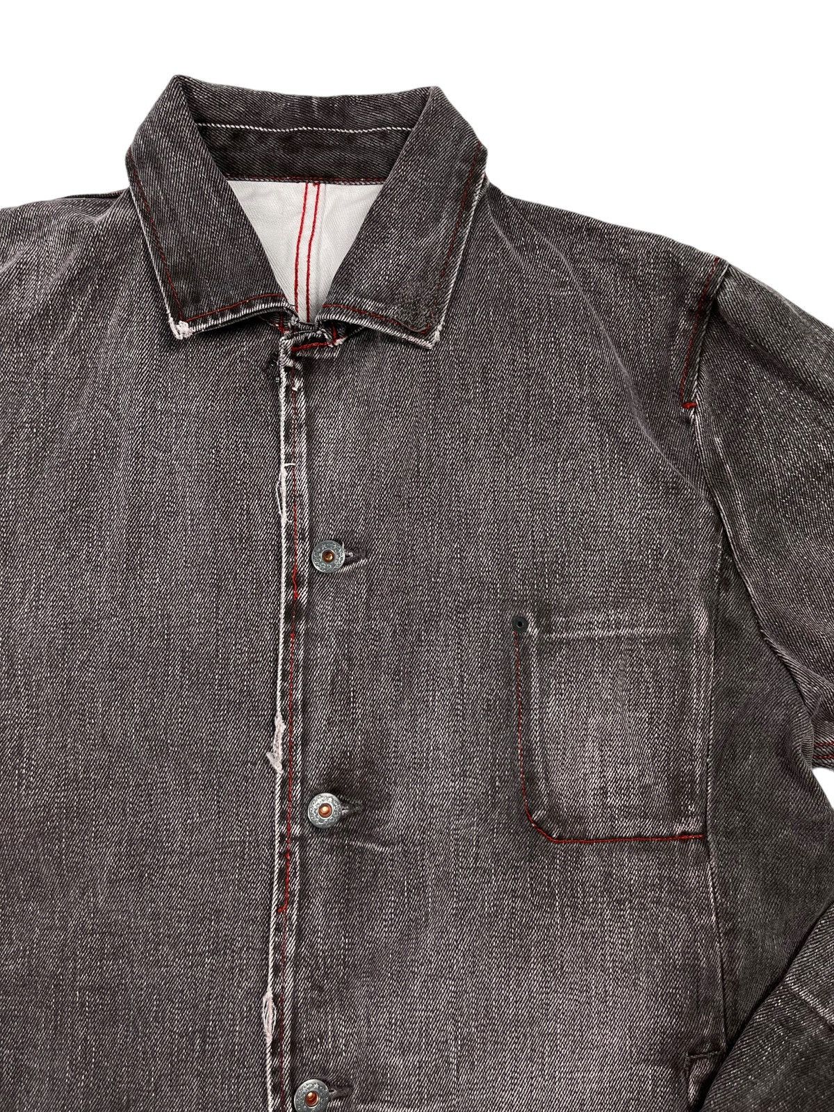 Blue Blue Japan Rare Royal Blue Denim Jacket Stone Washed Work Chore Size US M / EU 48-50 / 2 - 4 Thumbnail