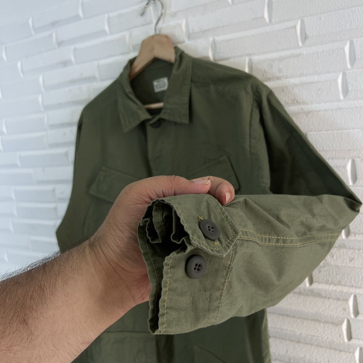 Vintage VINTAGE CARGO MULTI POCKET JACKET WAR WORKERS WEAR Size US M / EU 48-50 / 2 - 7 Thumbnail