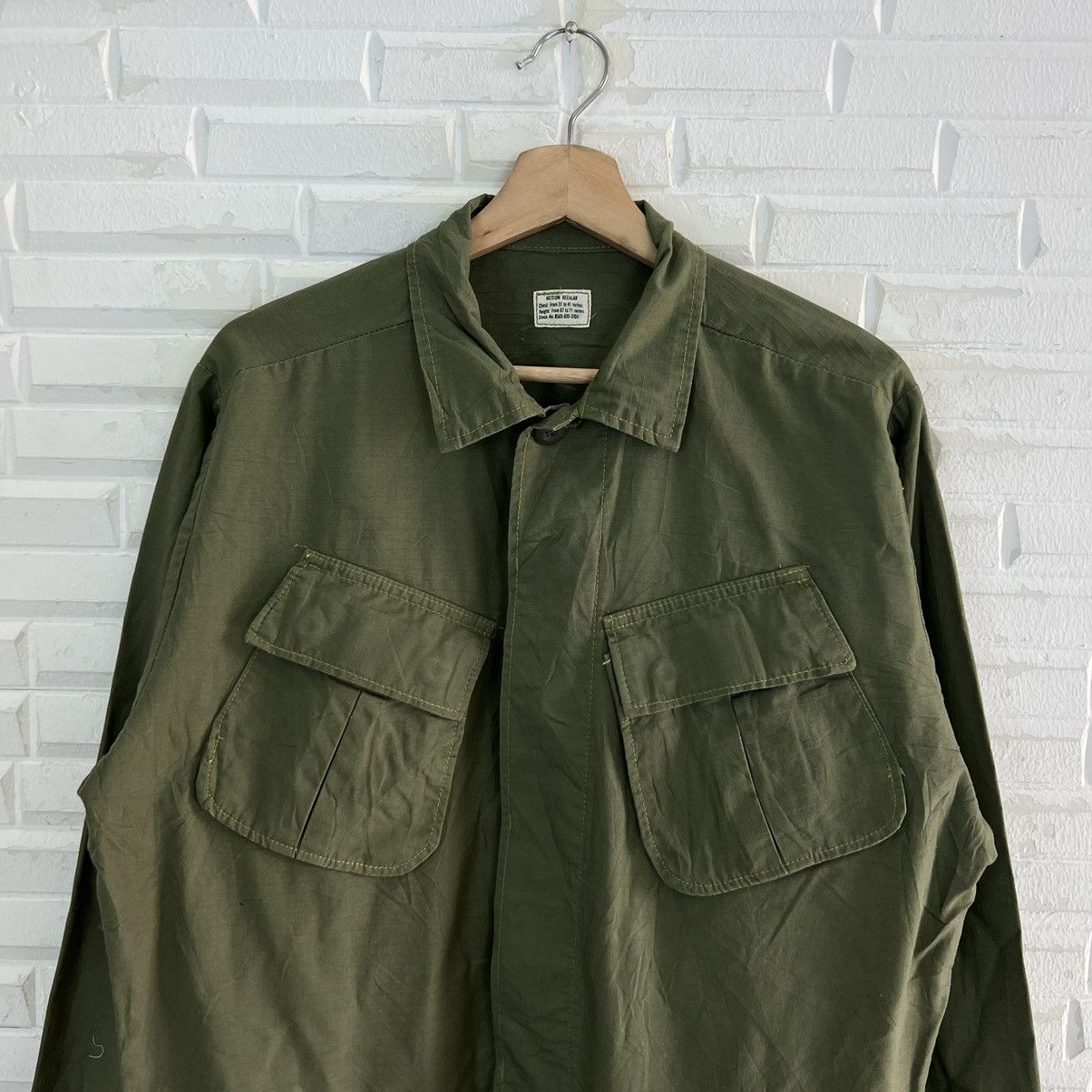 Vintage VINTAGE CARGO MULTI POCKET JACKET WAR WORKERS WEAR Size US M / EU 48-50 / 2 - 3 Thumbnail