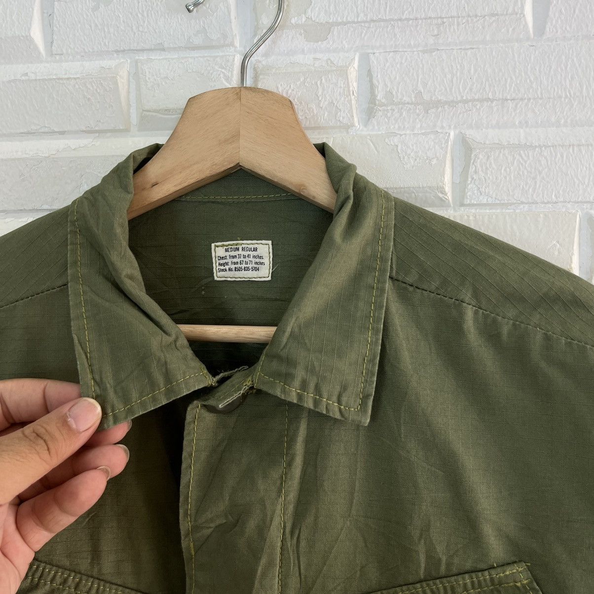 Vintage VINTAGE CARGO MULTI POCKET JACKET WAR WORKERS WEAR Size US M / EU 48-50 / 2 - 6 Thumbnail